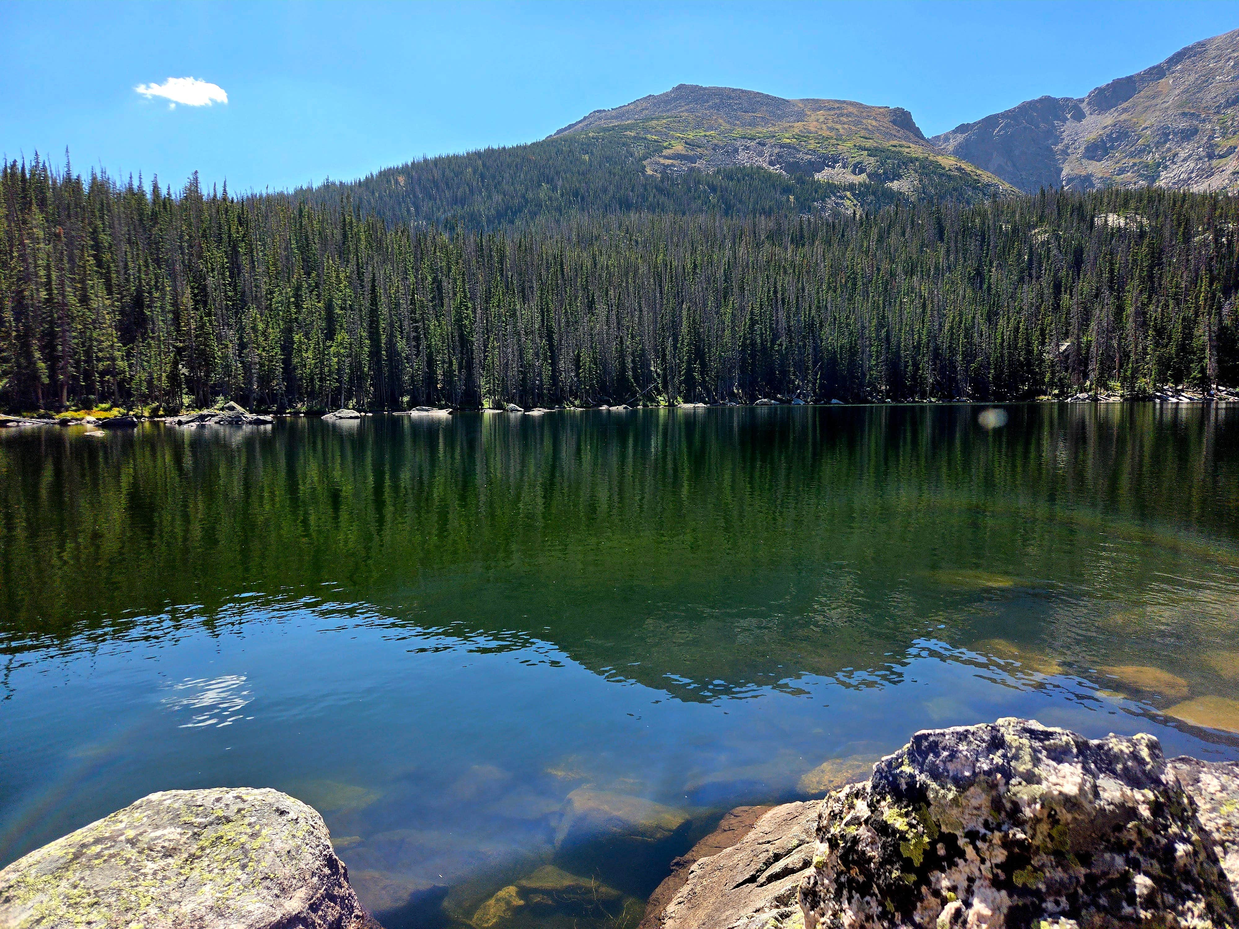 Camper-submitted photo at Upper Chipmunk Backcountry Campsite — Rocky Mountain National Park near Estes Park, CO
