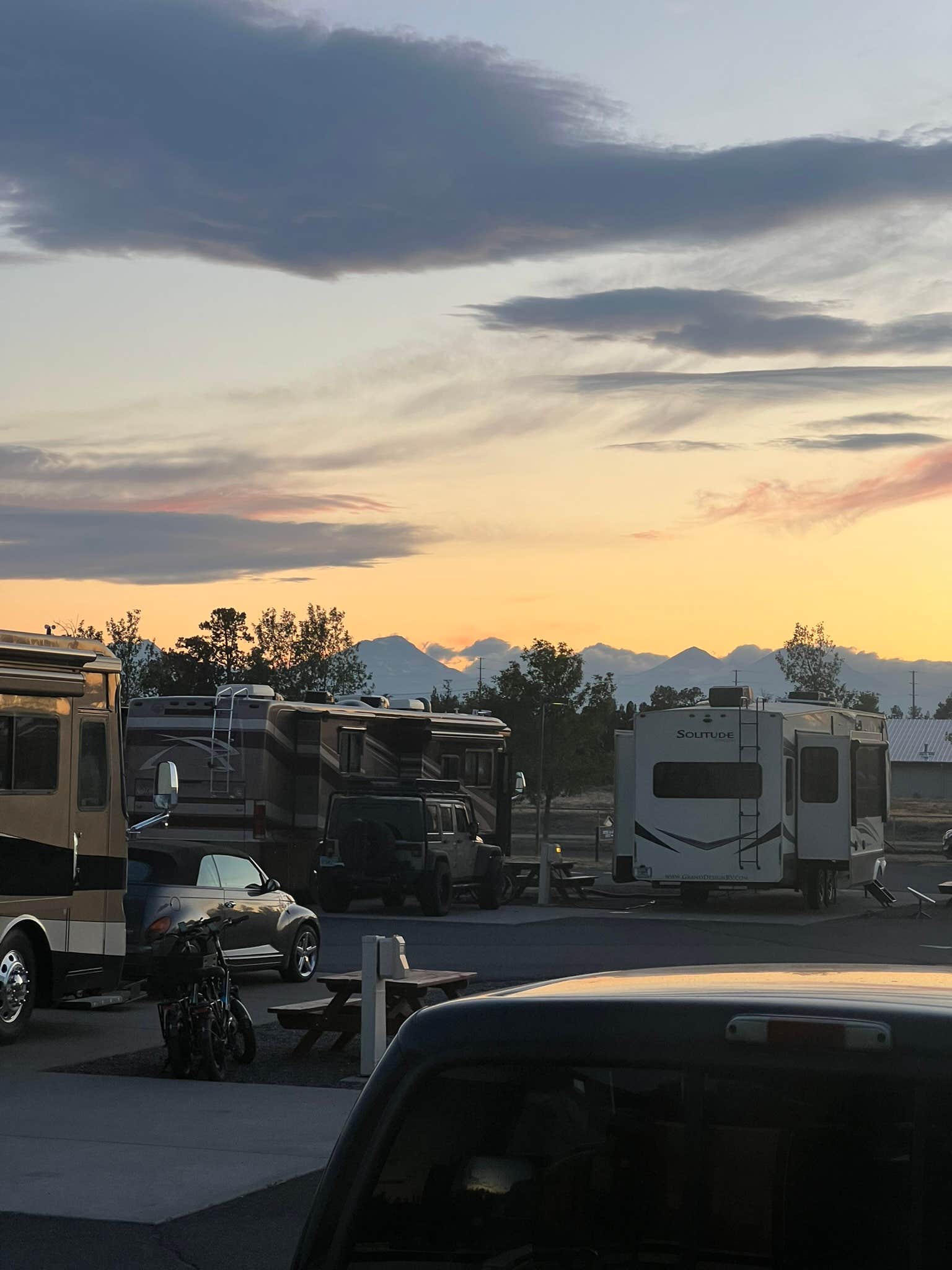 Camper-submitted photo at Deschute County Expo RV Park near Redmond, OR