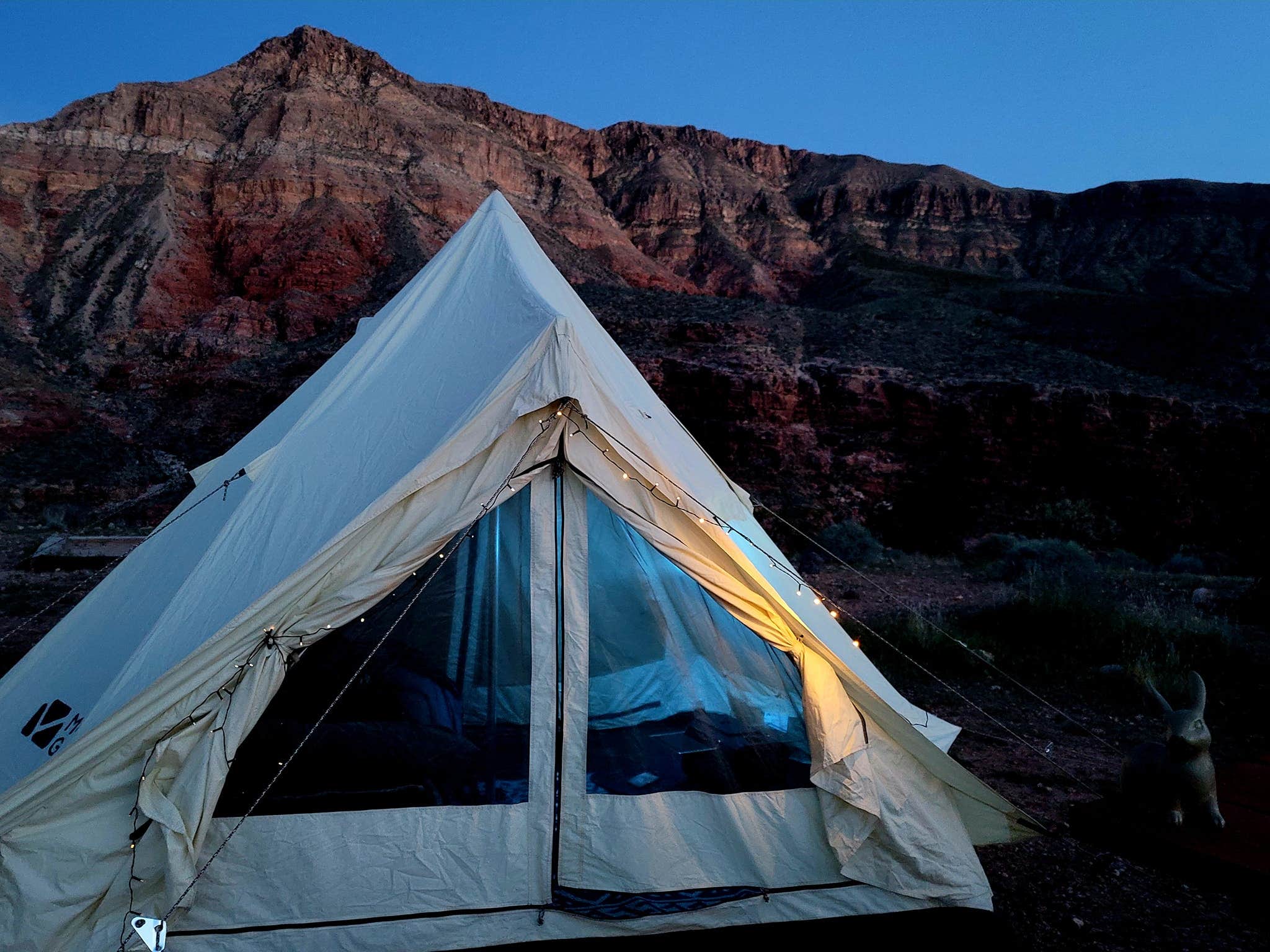Megan W.'s photo at Virgin River Gorge Recreation Area Campground (BLM) near Littlefield, AZ