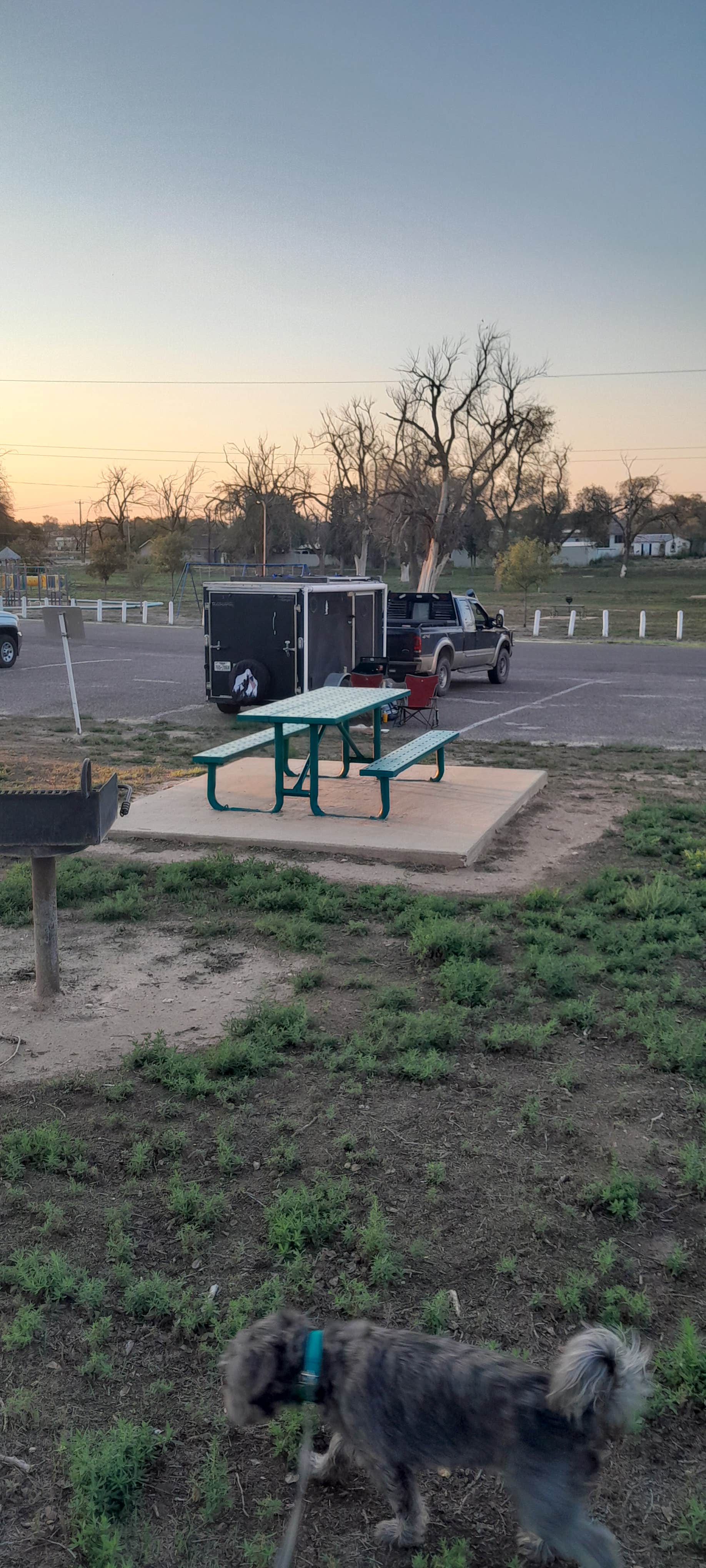 Camper submitted image from Lamesa RV Parking Area - 1