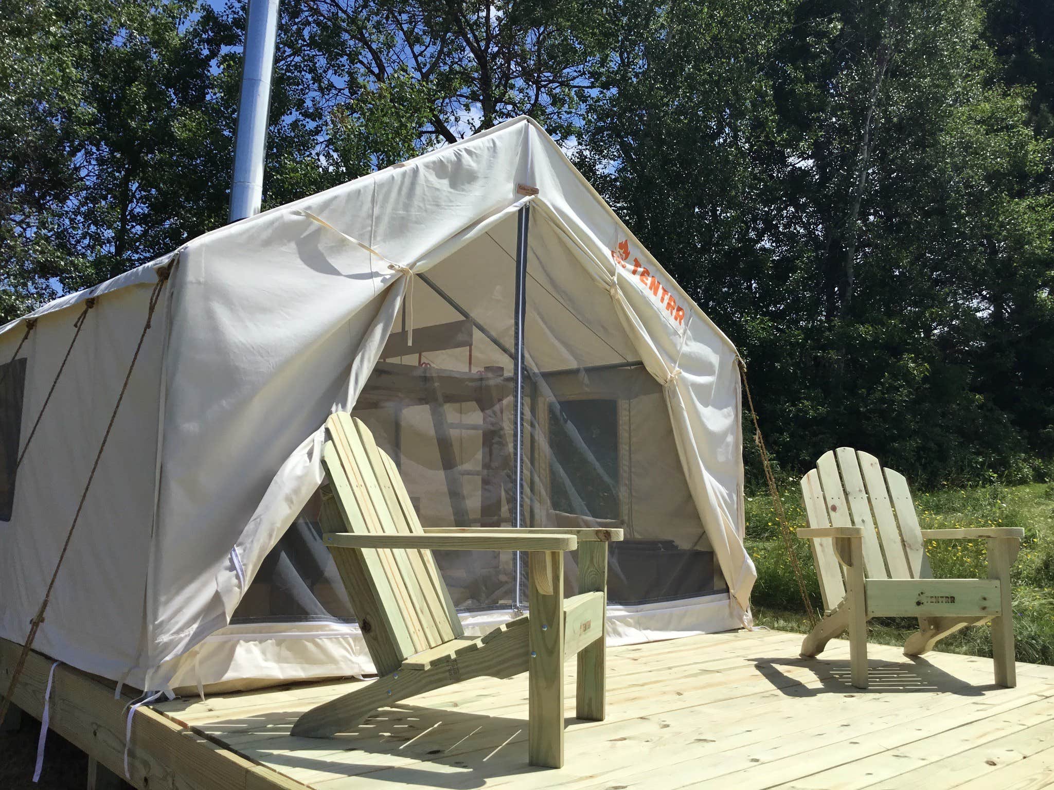 The Dyrt's photo at Oyster River Farm near Owls Head, ME