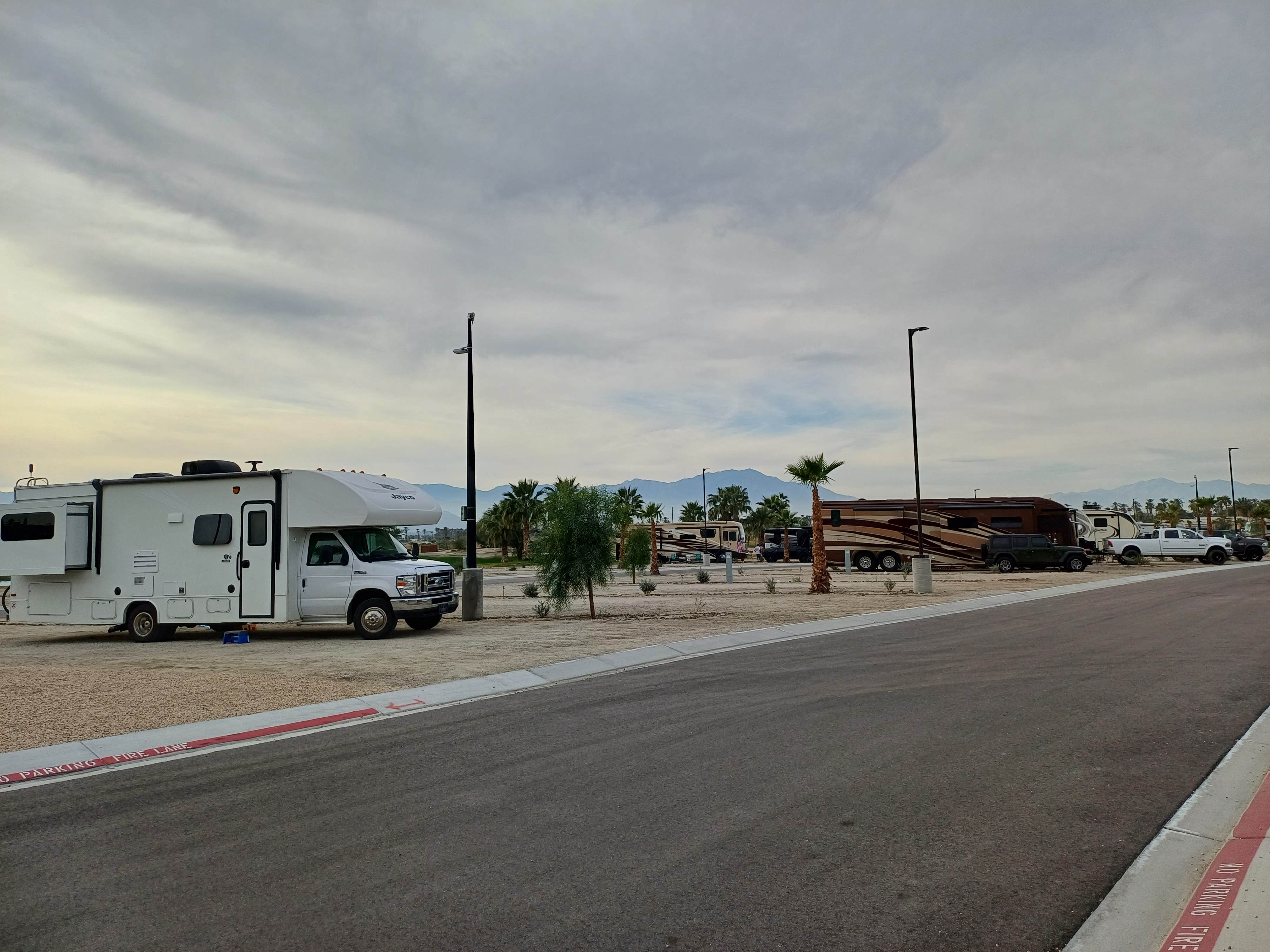 Laura M.'s photo of rv camping at Coachella Lakes RV Resort near Thousand Palms, CA