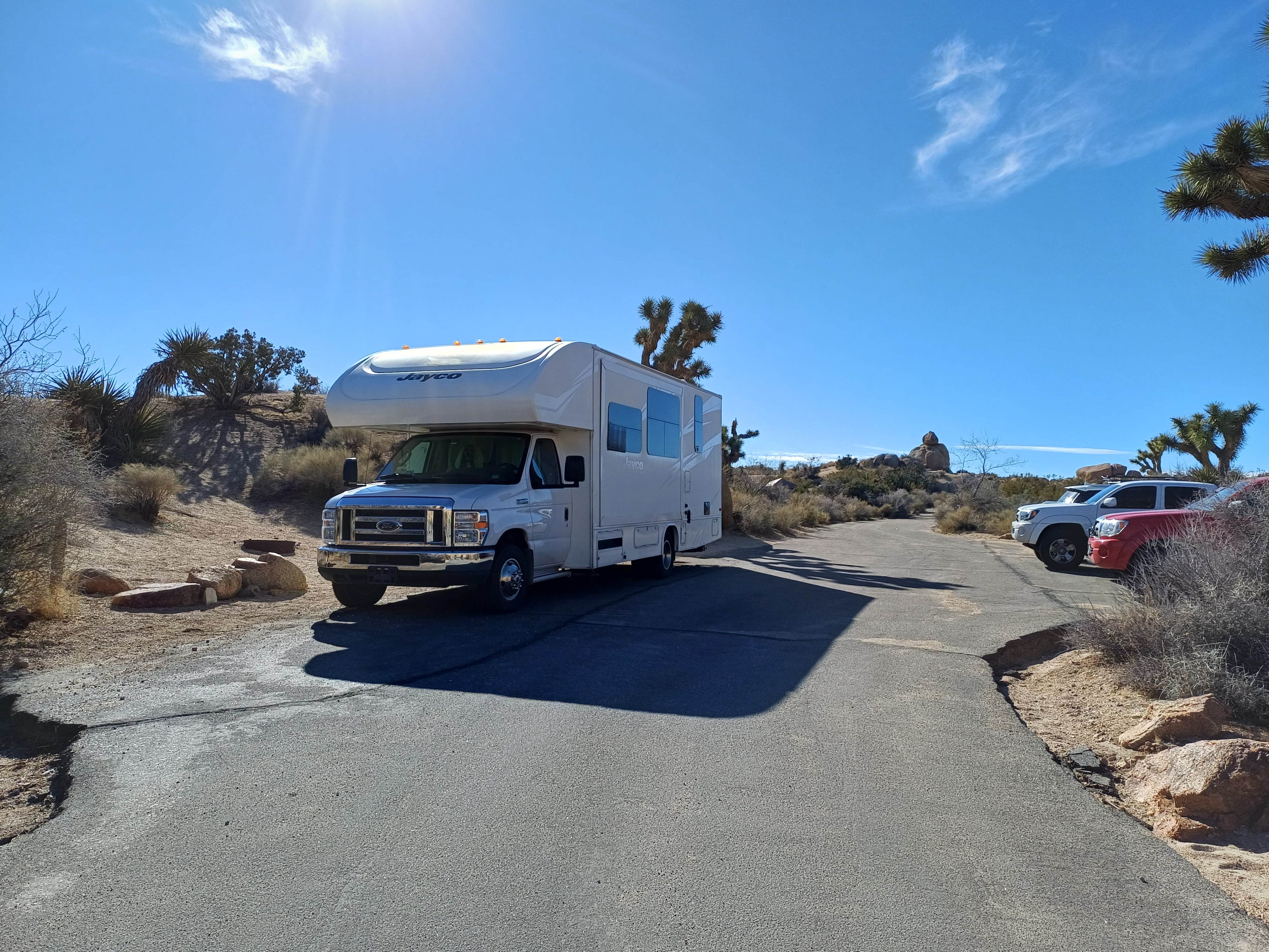 Laura M.'s photo of rv camping at Jumbo Rocks Campground — Joshua Tree National Park near Amboy, CA