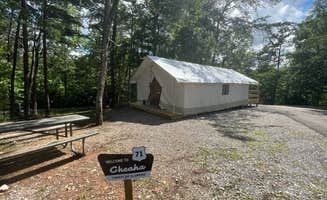 The Dyrt's photo of glamping accommodations at Timberline Glamping Cheaha near Cedartown, GA
