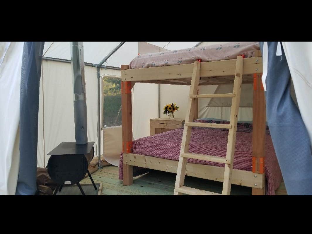 The Dyrt's photo of glamping accommodations at Featherfoot Farm near Medford, ME