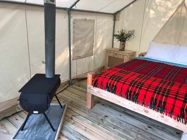 The Dyrt's photo of glamping accommodations at Flirtation Farms Signature Campsite near Stamford, CT