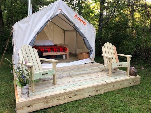 The Dyrt's photo at Flirtation Farms Signature Campsite near Warren, CT