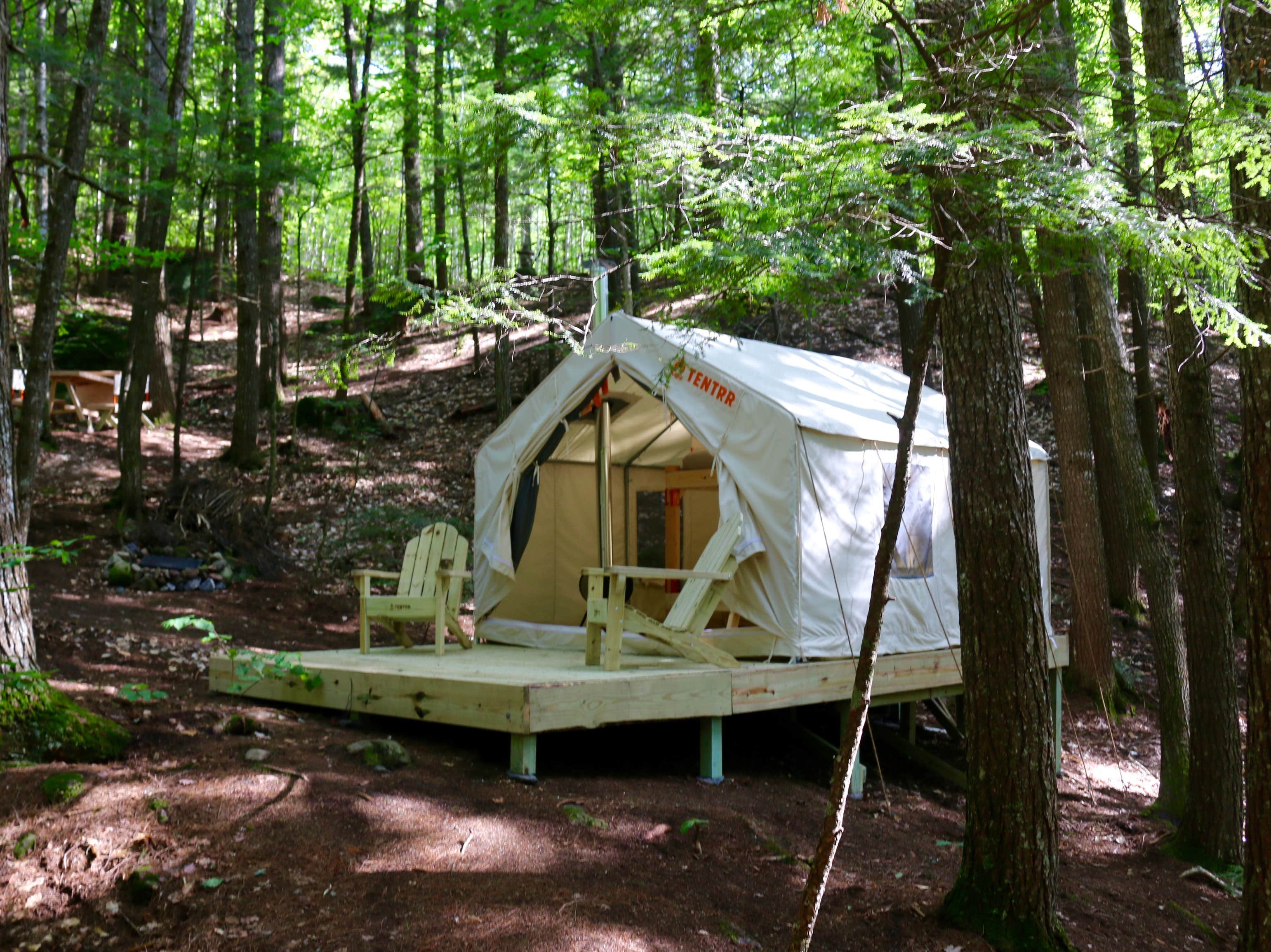 The Dyrt's photo at Pleasant Mountain Stream Camp near Fryeburg, ME