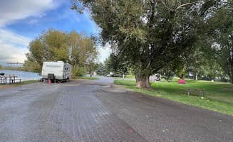 Kenyon's photo of tent camping at South Tourist Park Campground near Rexburg, ID
