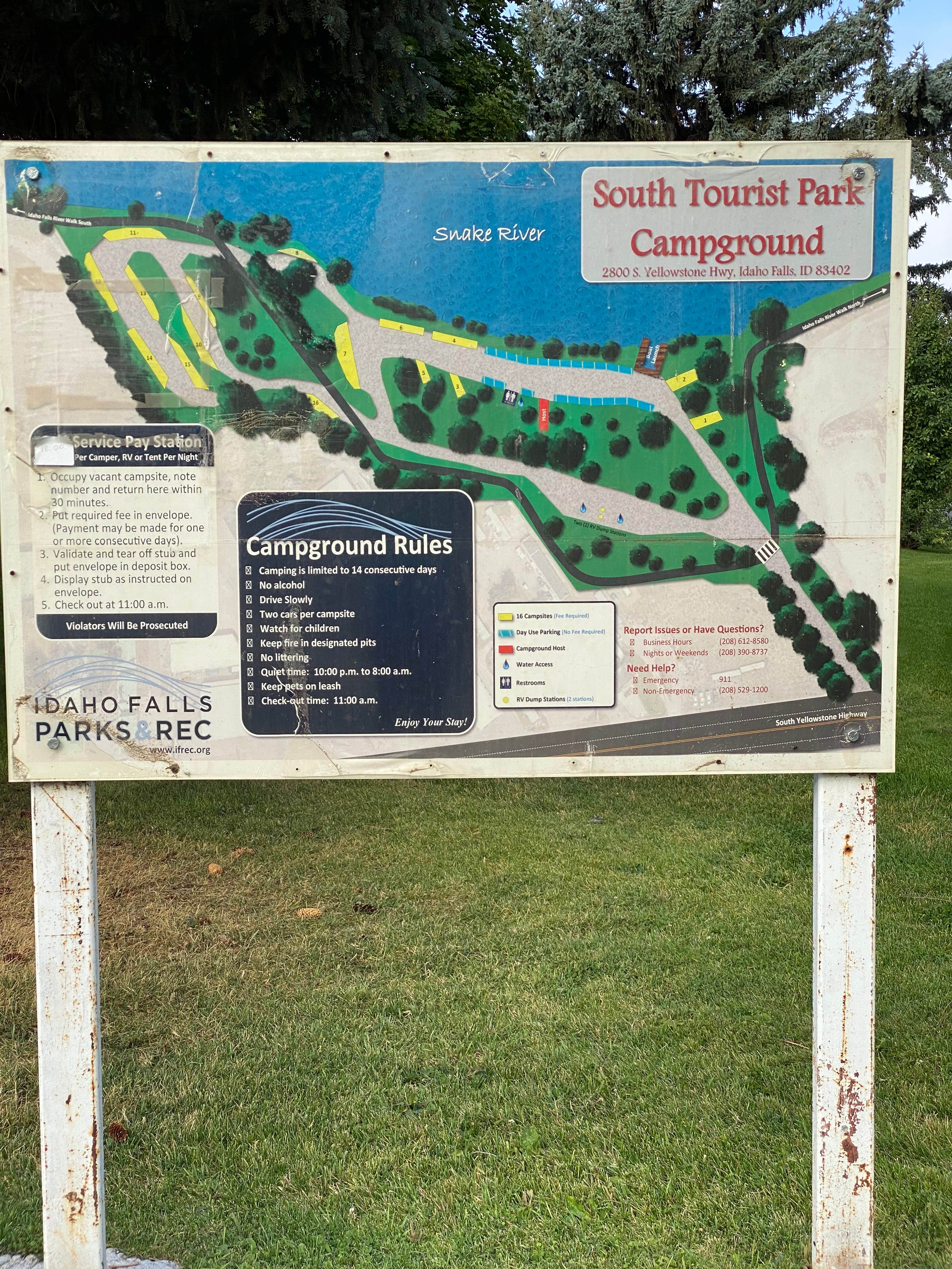 Camper-submitted photo at South Tourist Park Campground near Dubois, ID