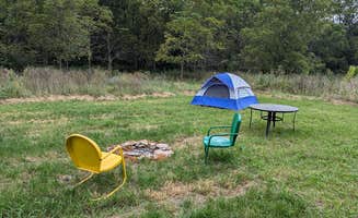 Karen S.'s photo of tent camping at Schmidt Farm by Forestville near Elma, IA