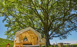 The Dyrt's photo of glamping accommodations at Griffin Mountain Lookout near North Blenheim, NY