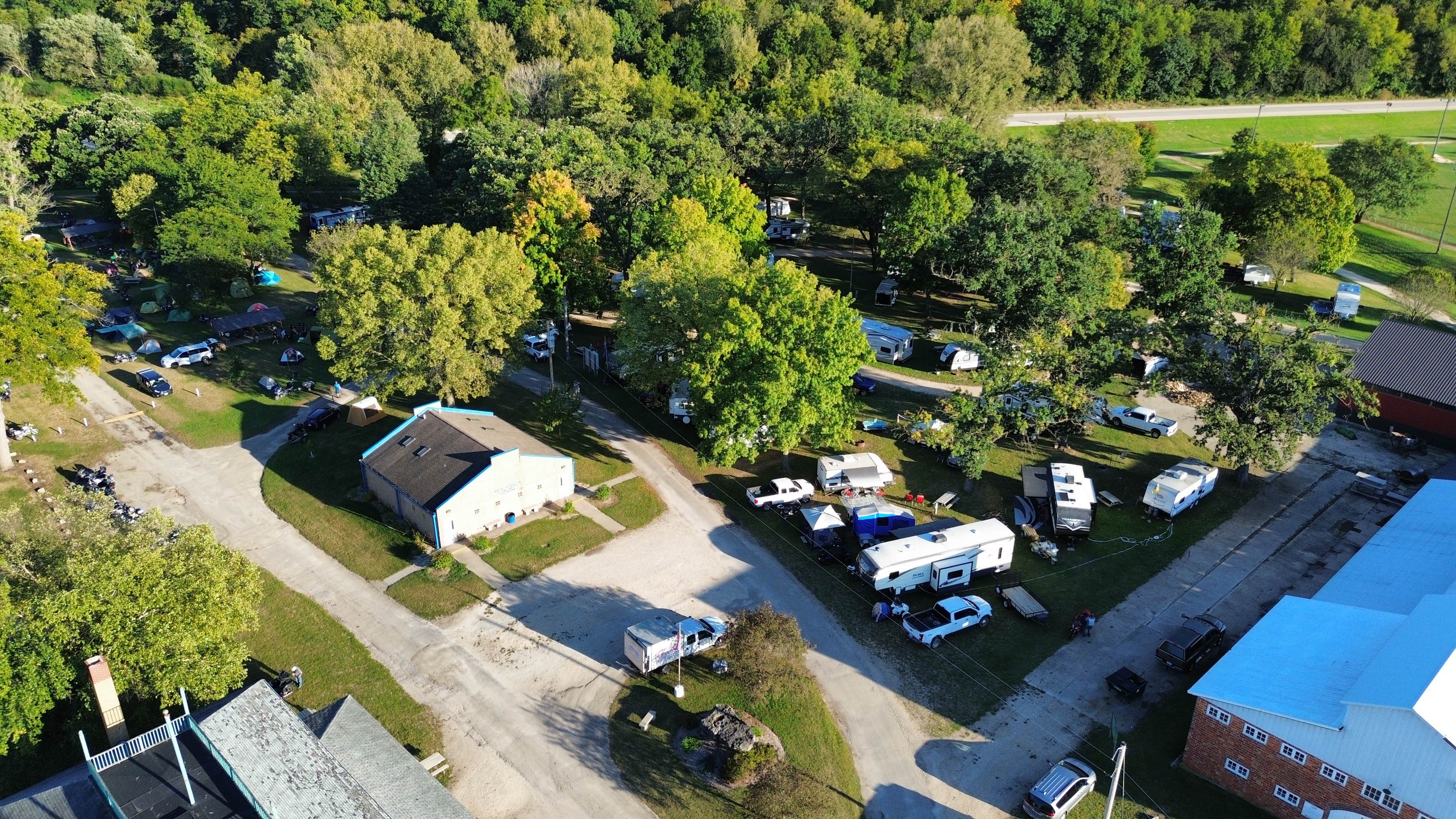Camping near Motor Mill Historic Site: Elkader City Park, Elkader, Iowa