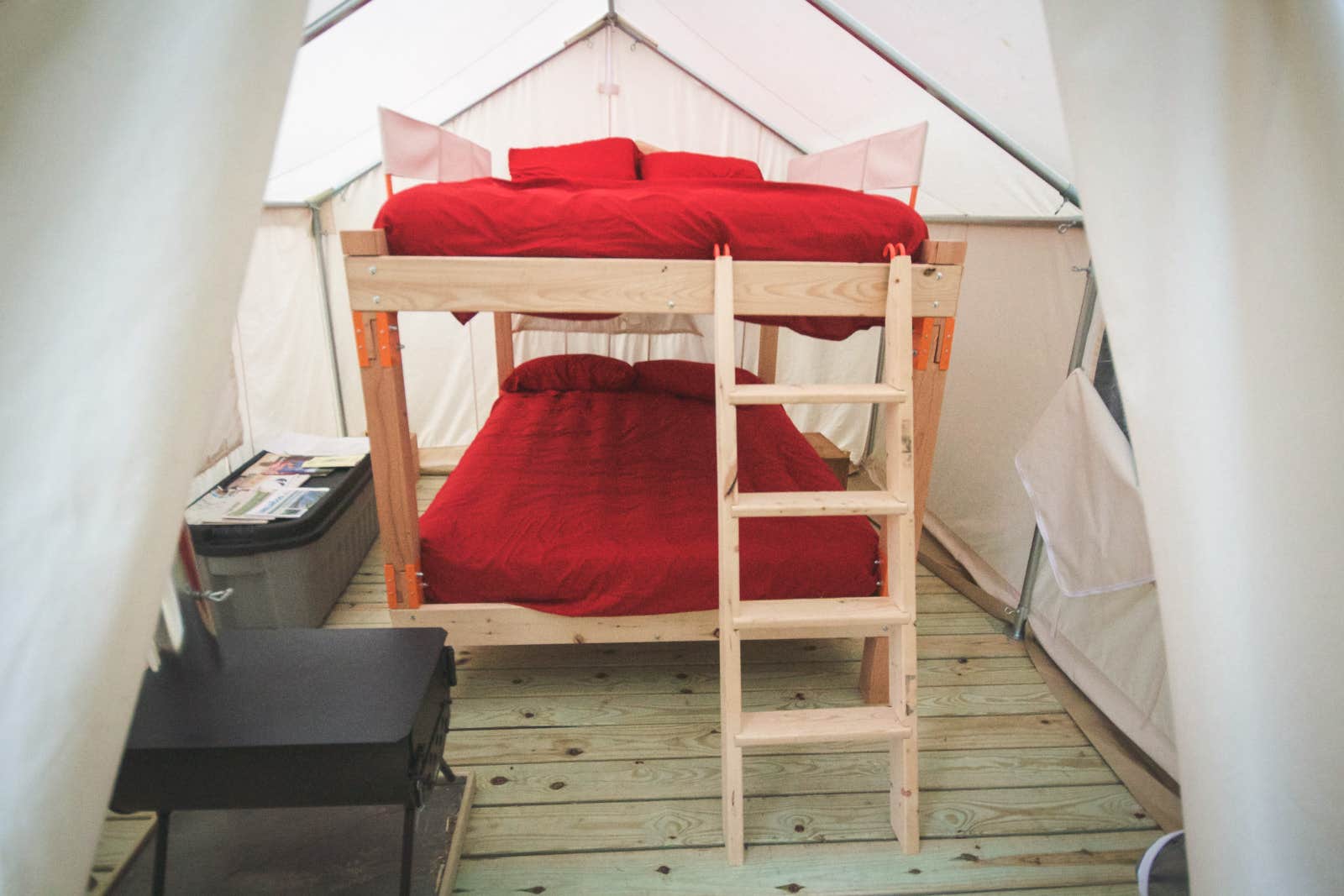 The Dyrt's photo of glamping accommodations at Hucklebuck Railway Camp West near Kent, CT