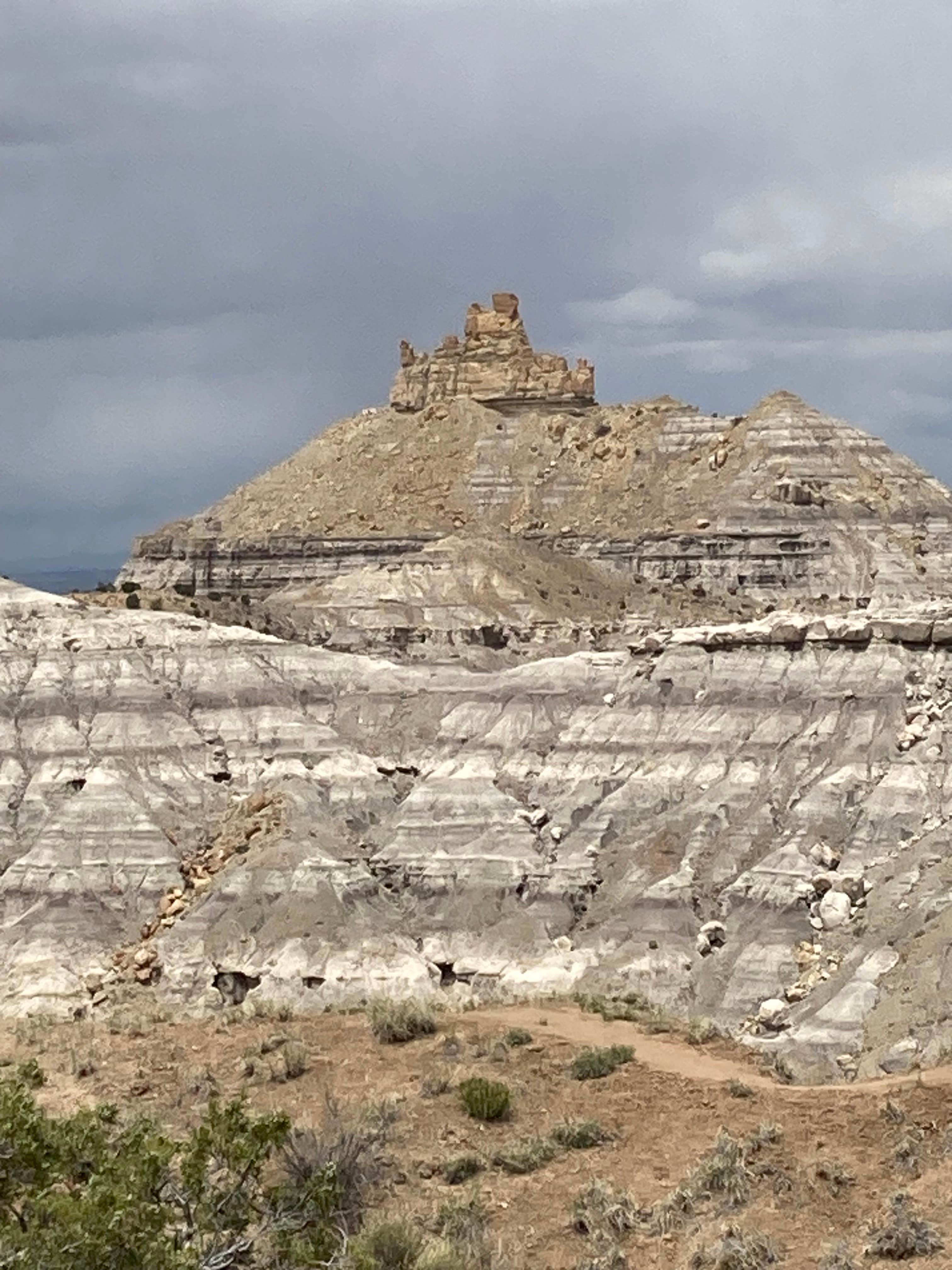 Camper submitted image from Angel Peak NM Badlands | Dispersed Camping - 1