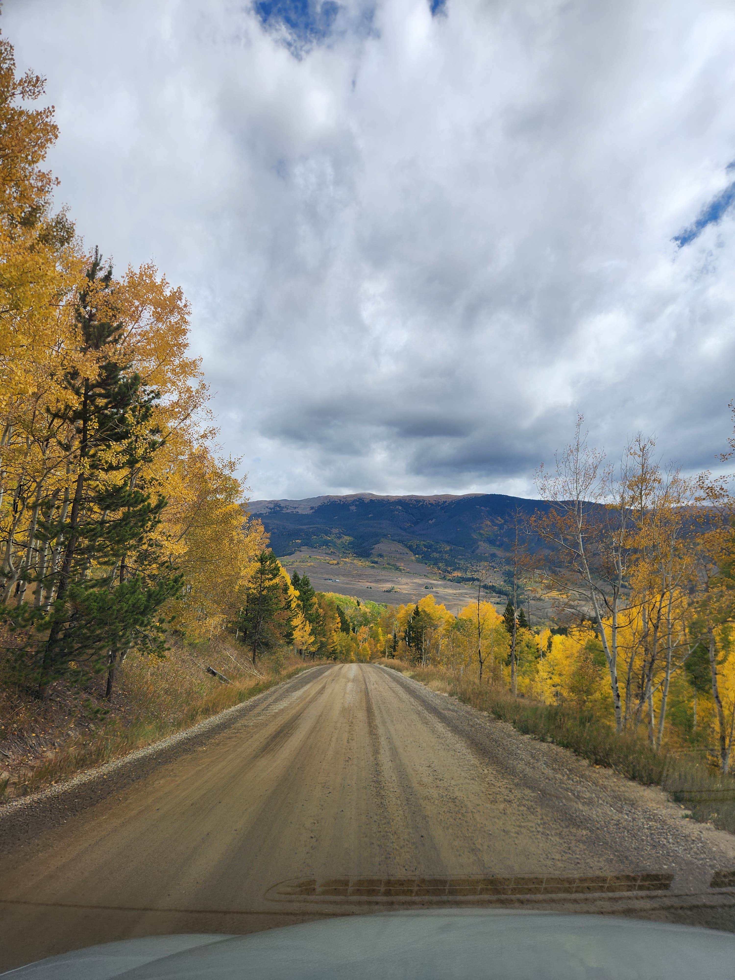Stacy T.'s photo of a dispersed camping area at Boreas Pass Road Designated Dispersed Camping near Vail, CO
