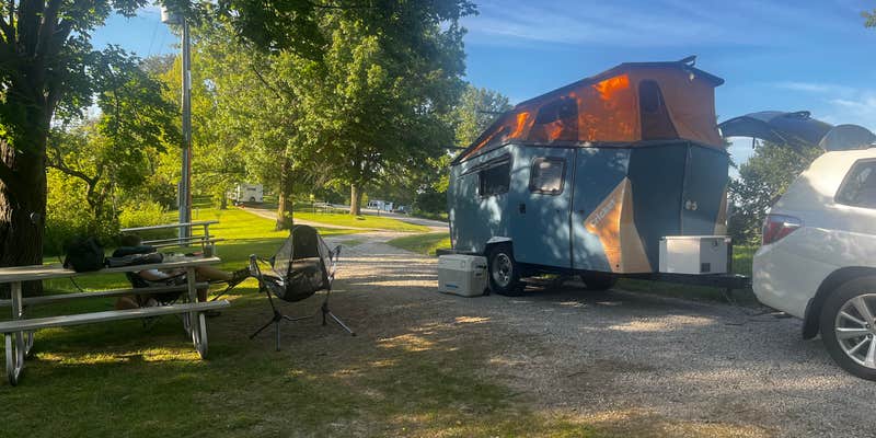 Camper submitted image from Lake Iowa County Park
