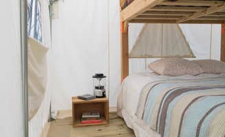 The Dyrt's photo of glamping accommodations at Pearl Brook Farm Overlook near Unity, ME