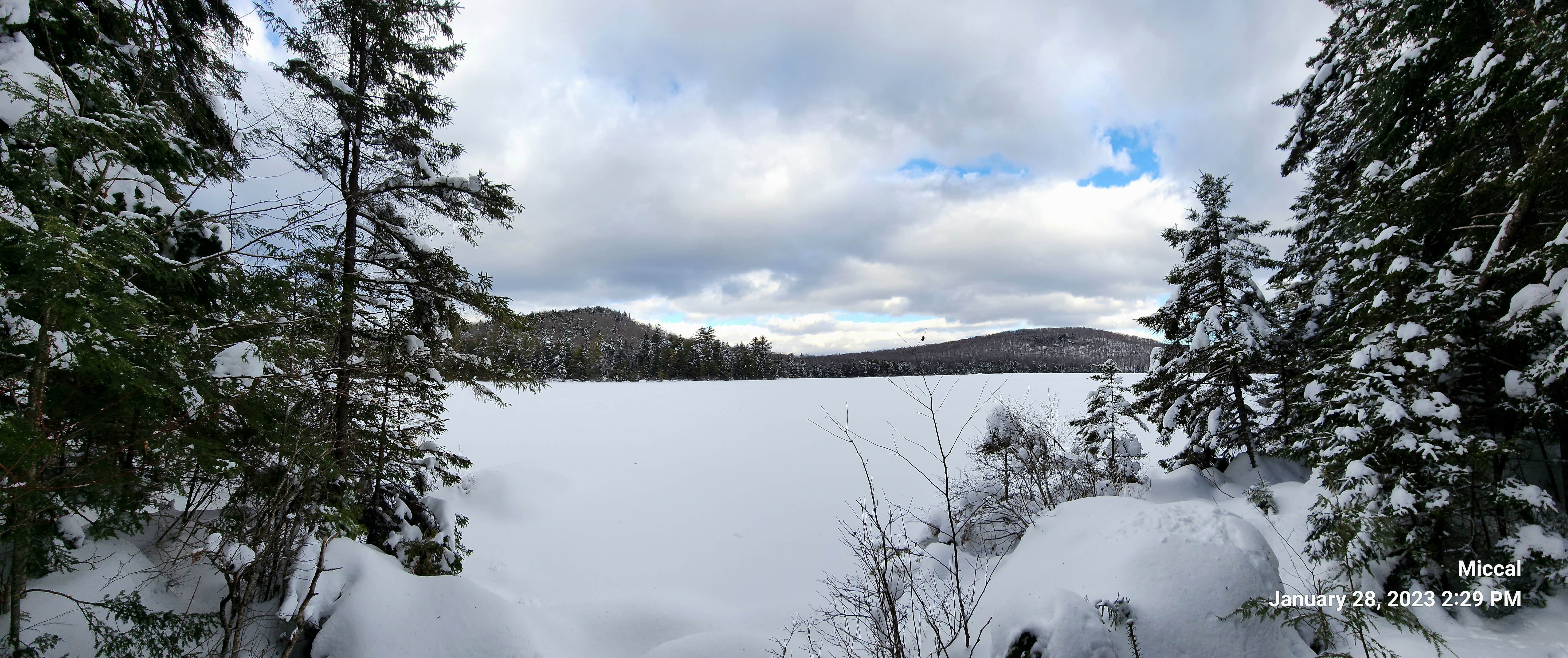 Camper-submitted photo at Kettle Pond State Park Campground near Barre, VT