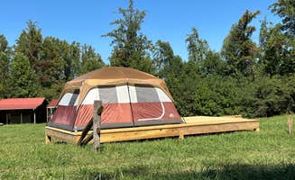 The Dyrt's photo of tent camping at Growing Faith Farms & Retreat near Purlear, NC
