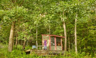 The Dyrt's photo of glamping accommodations at Nuthatch near North Bennington, VT