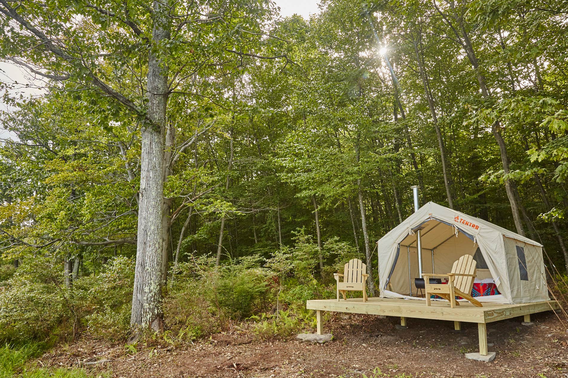 The Dyrt's photo of glamping accommodations at Serenity Grove near Wurtsboro, NY