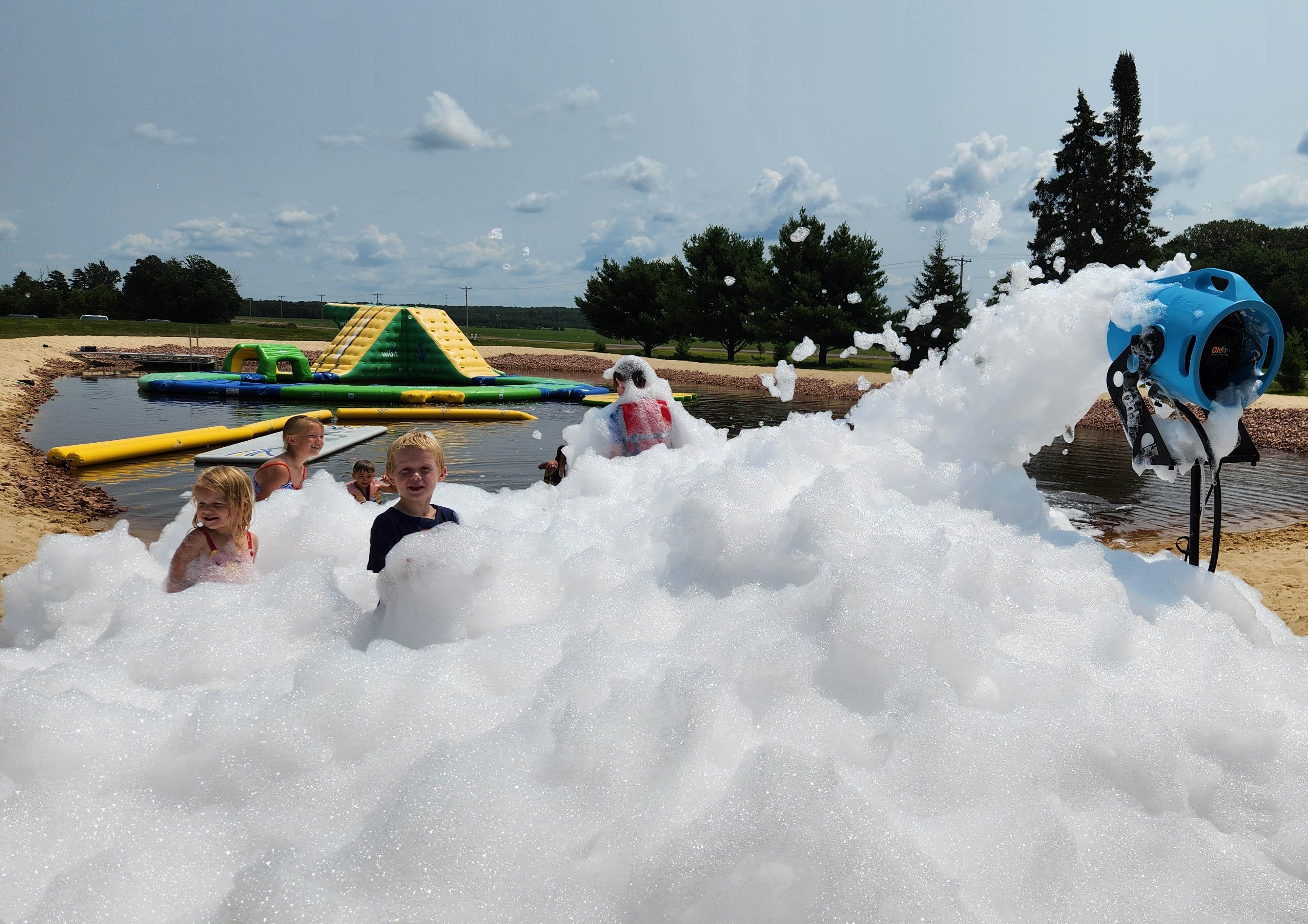 Bud S.'s photo of camping with pets at Red Barn Campground near Hayward, WI