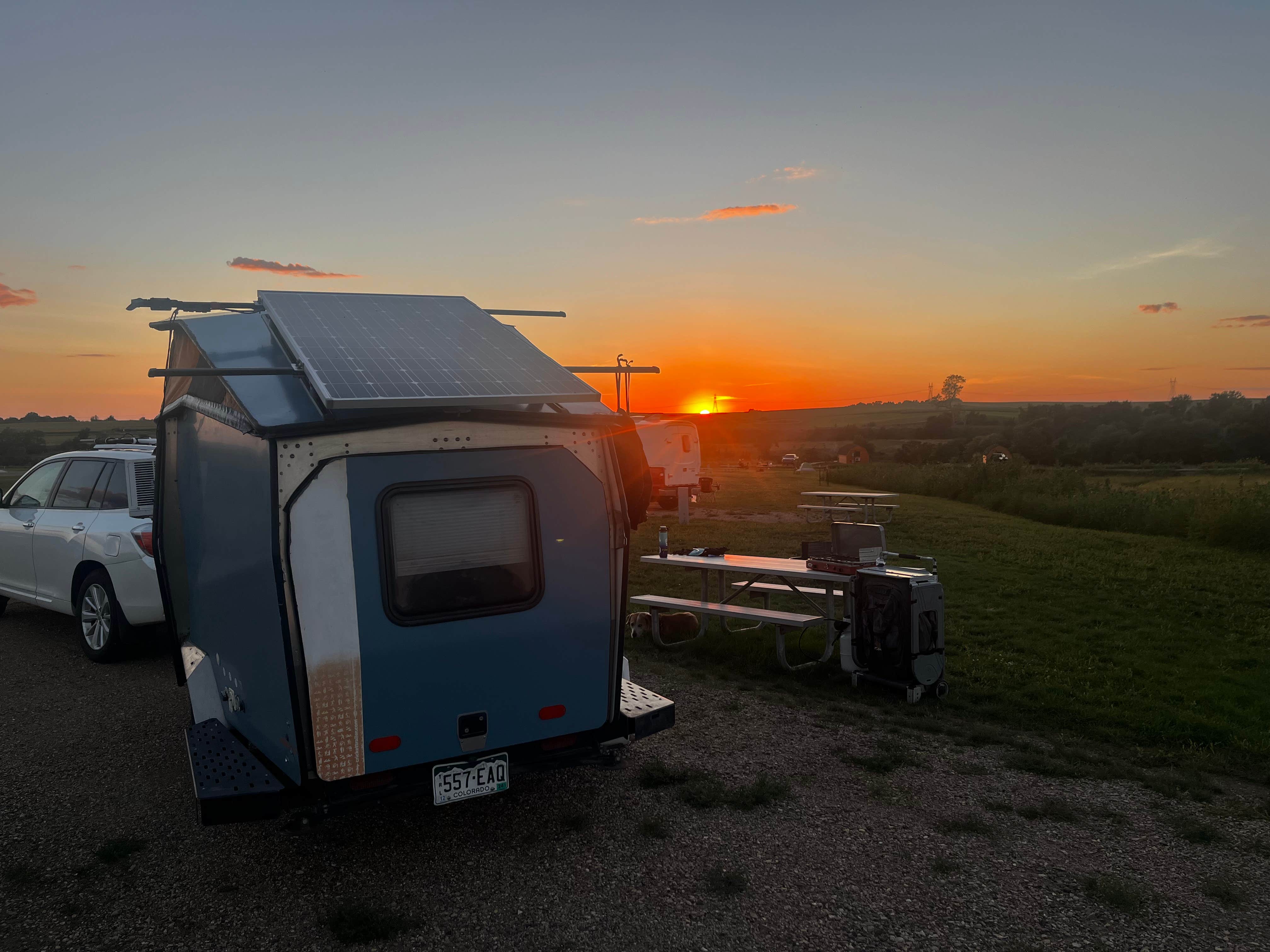 Ken G.'s photo of rv camping at Palisades State Park Campground near Sheldon, IA
