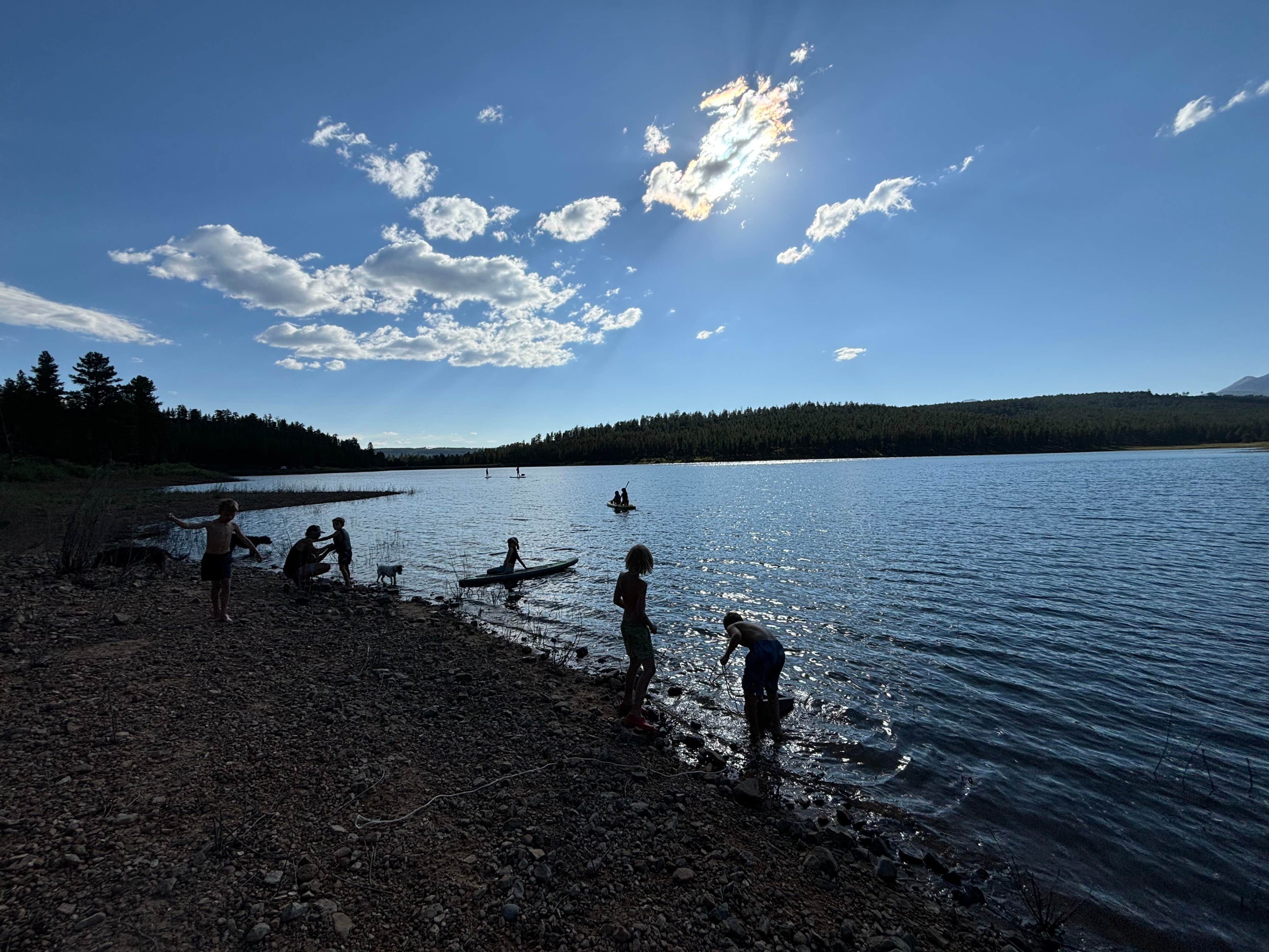 Camper-submitted photo at Buckeye Reservoir near Nucla, CO