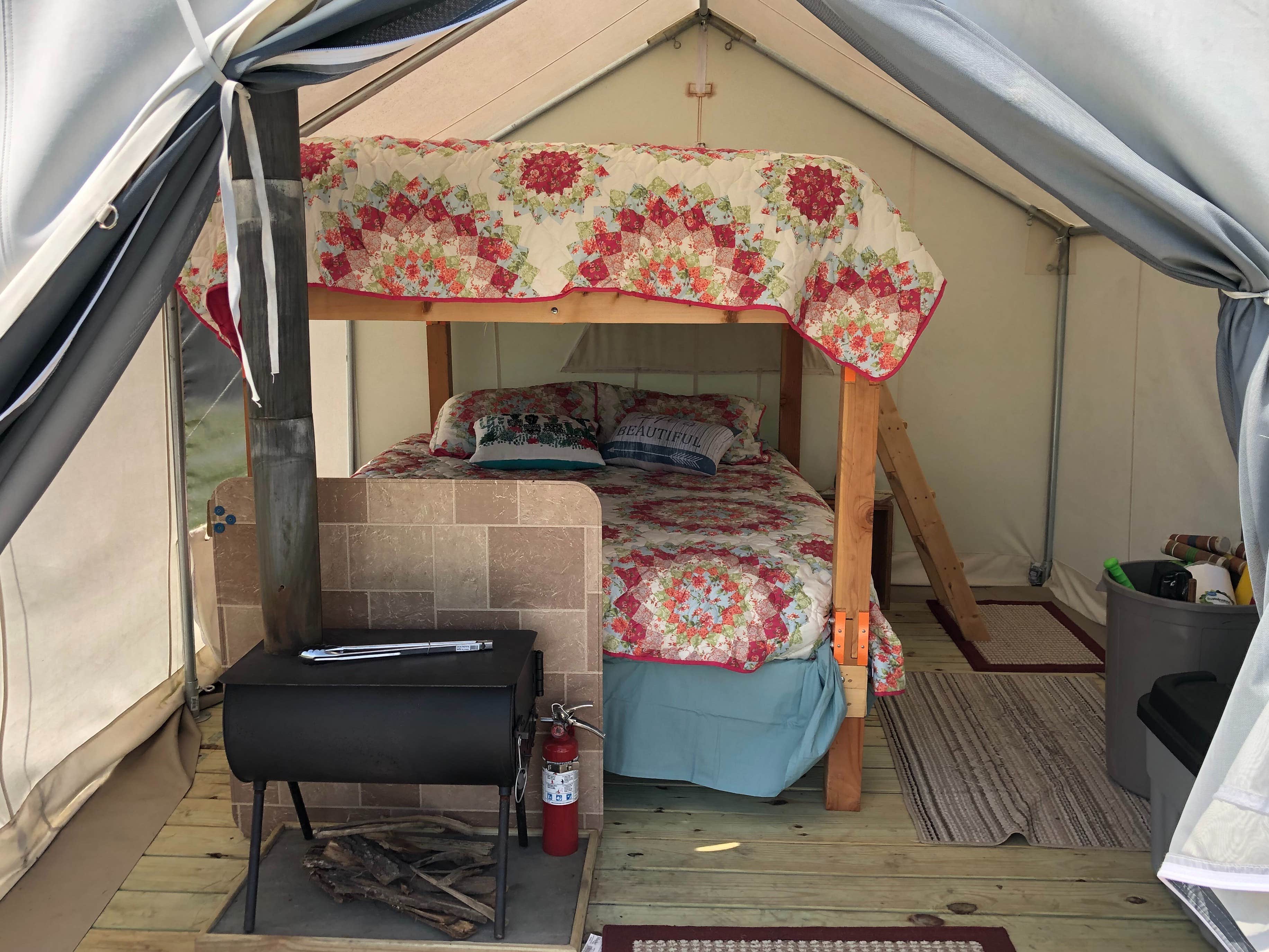 The Dyrt's photo of glamping accommodations at Little Farm in the Dell near Glenham, NY