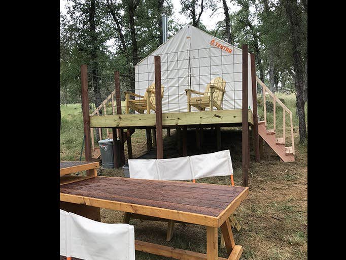 The Dyrt's photo of glamping accommodations at Trank Family Farm Campsite near Camptonville, CA