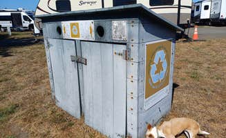 Laura M.'s photo of camping with pets at Westside Regional Park near Santa Rosa, CA
