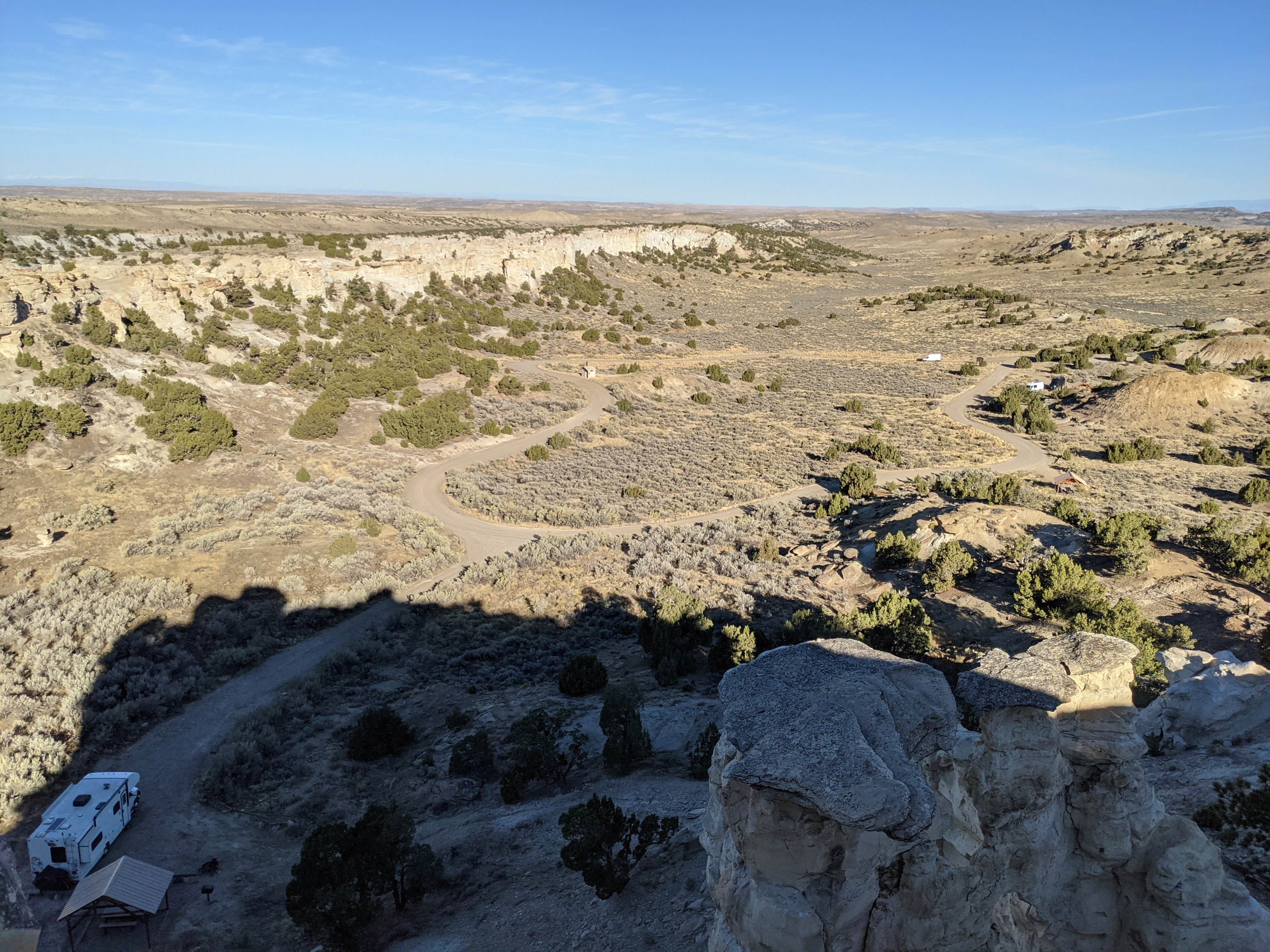 Camper-submitted photo at Castle Gardens near Worland, WY