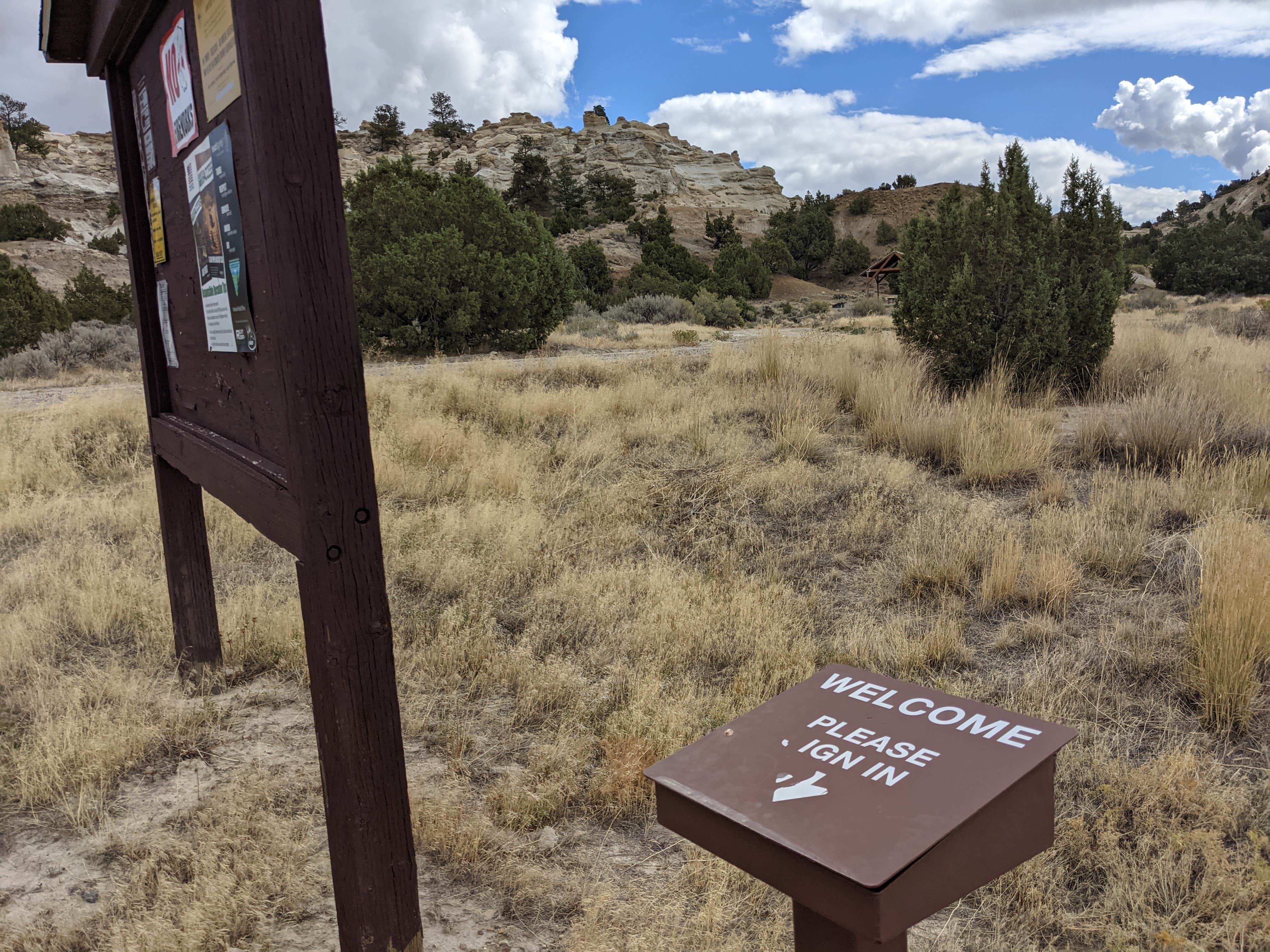 Camper-submitted photo at Castle Gardens near Worland, WY