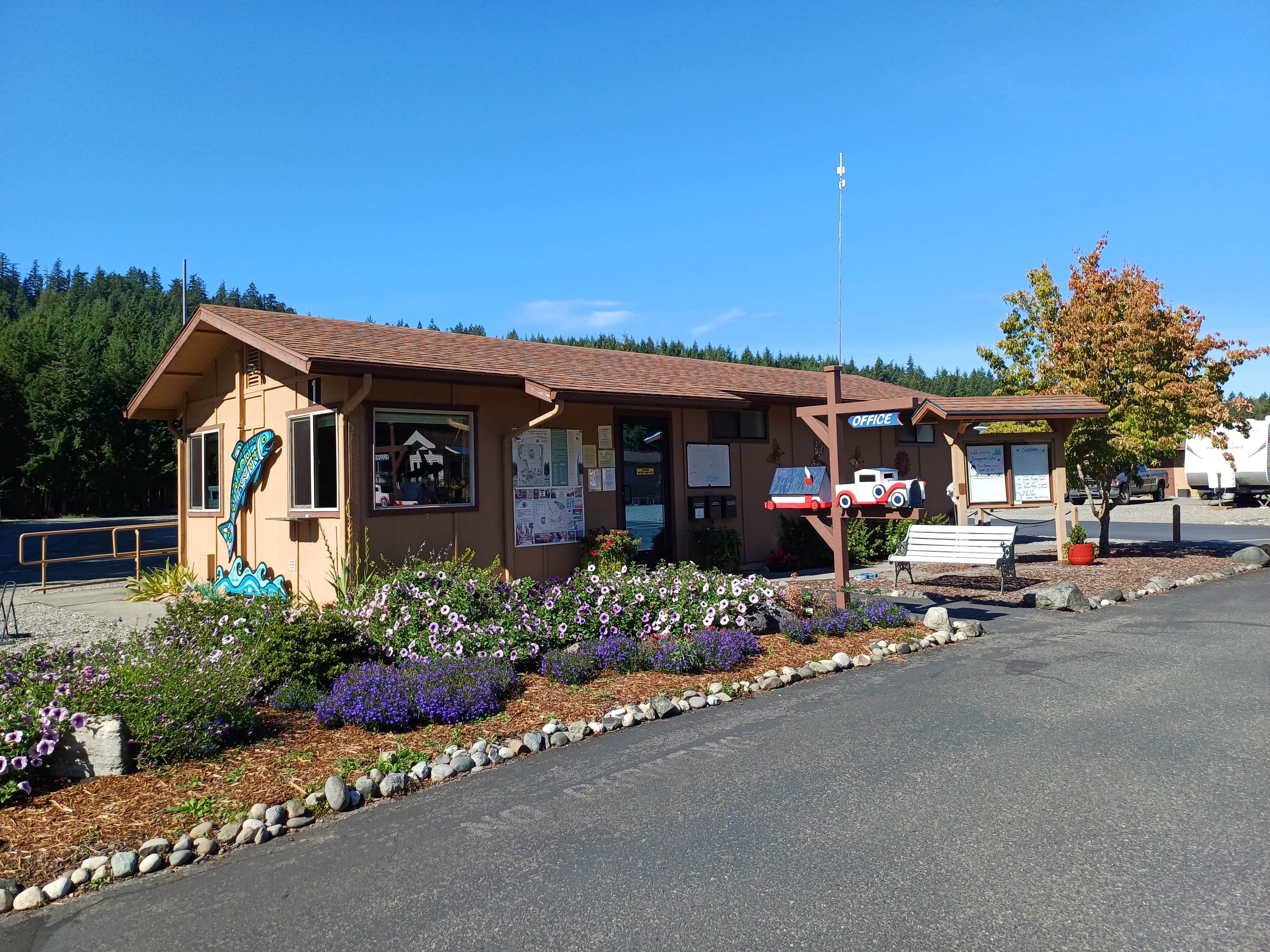 Camper submitted image from Evergreen Coho SKP Park - 2