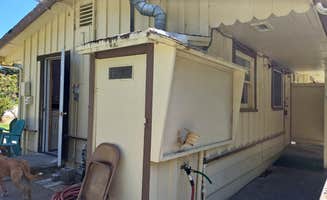 Laura M.'s photo of camping with pets at Stafford RV Park near King Range National Conservation Area