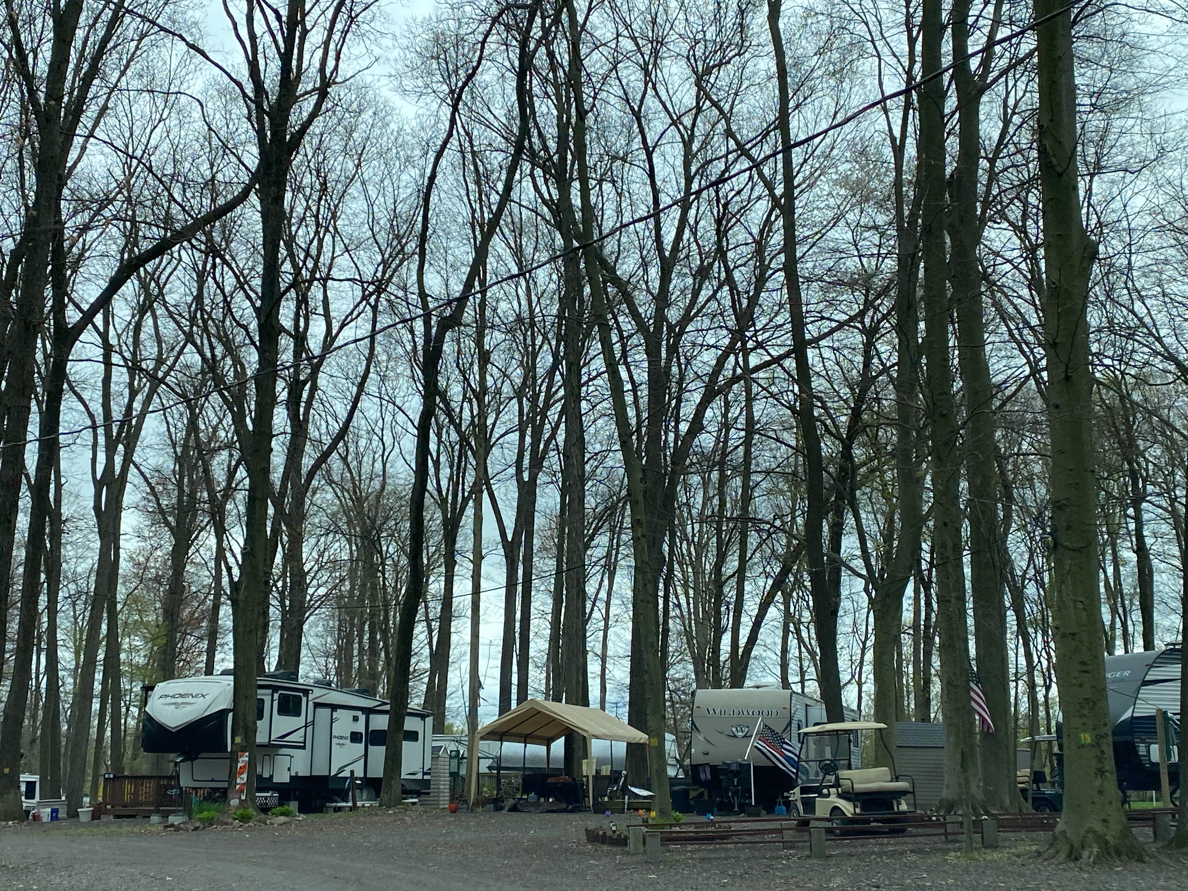 Camper-submitted photo at Quakerwoods Campground near Hellertown, PA