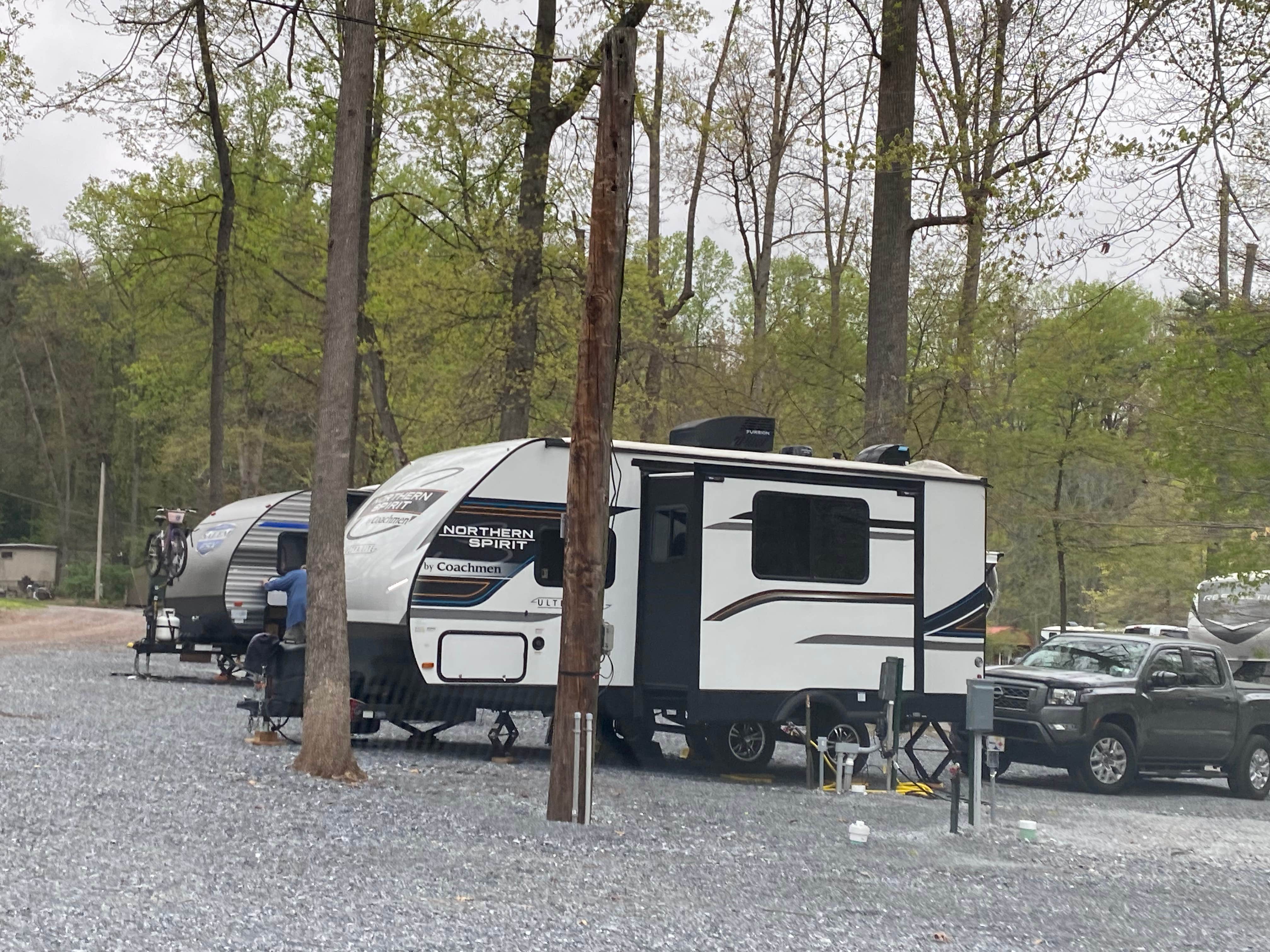 Stuart K.'s photo of rv camping at Pinch Pond Family Campground & RV Park near Lititz, PA