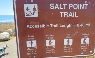 Laura M.'s photo of camping with pets at Salt Point State Park Campground near Jenner, CA