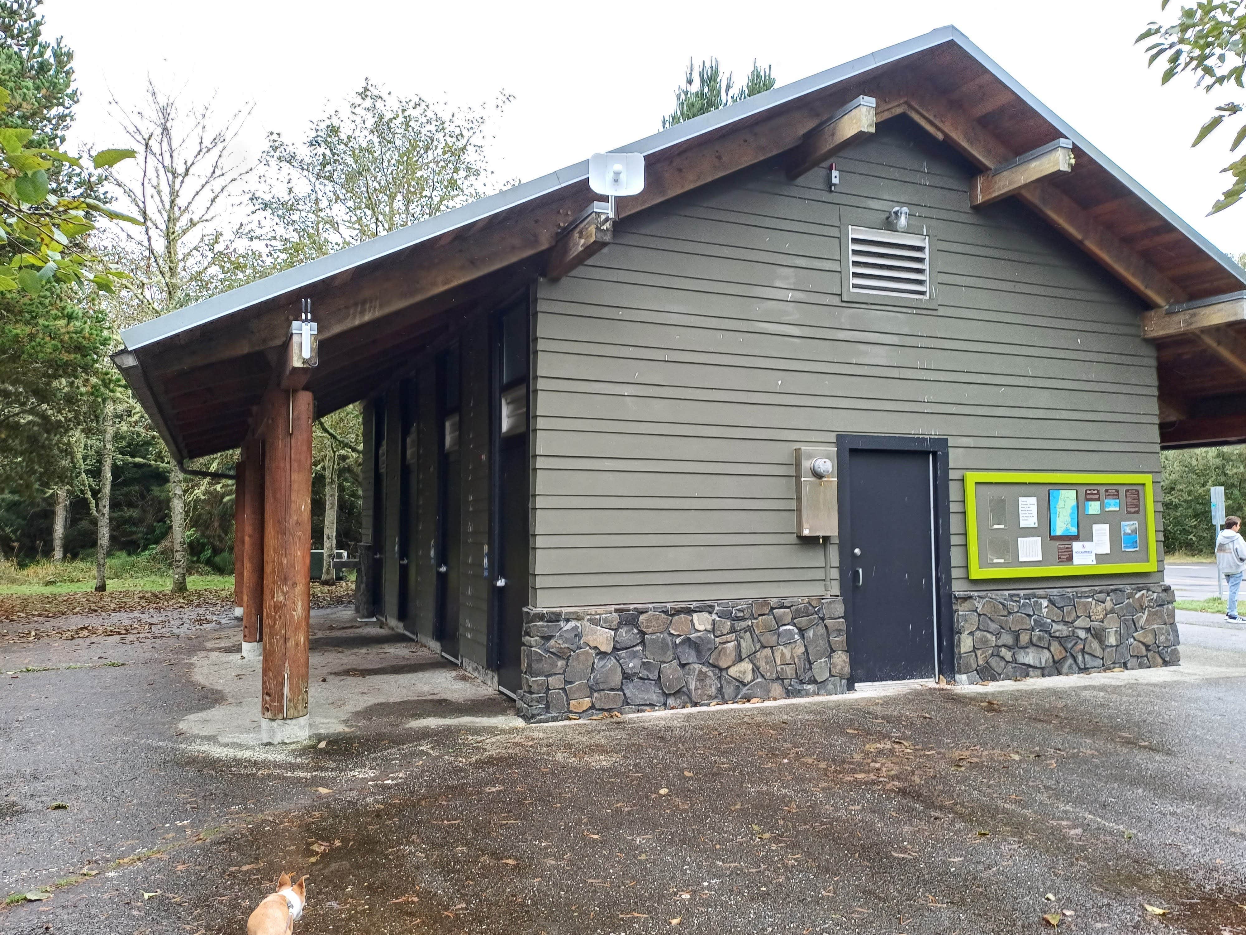 Laura M.'s photo of glamping accommodations at Cape Disappointment State Park Campground in Washington