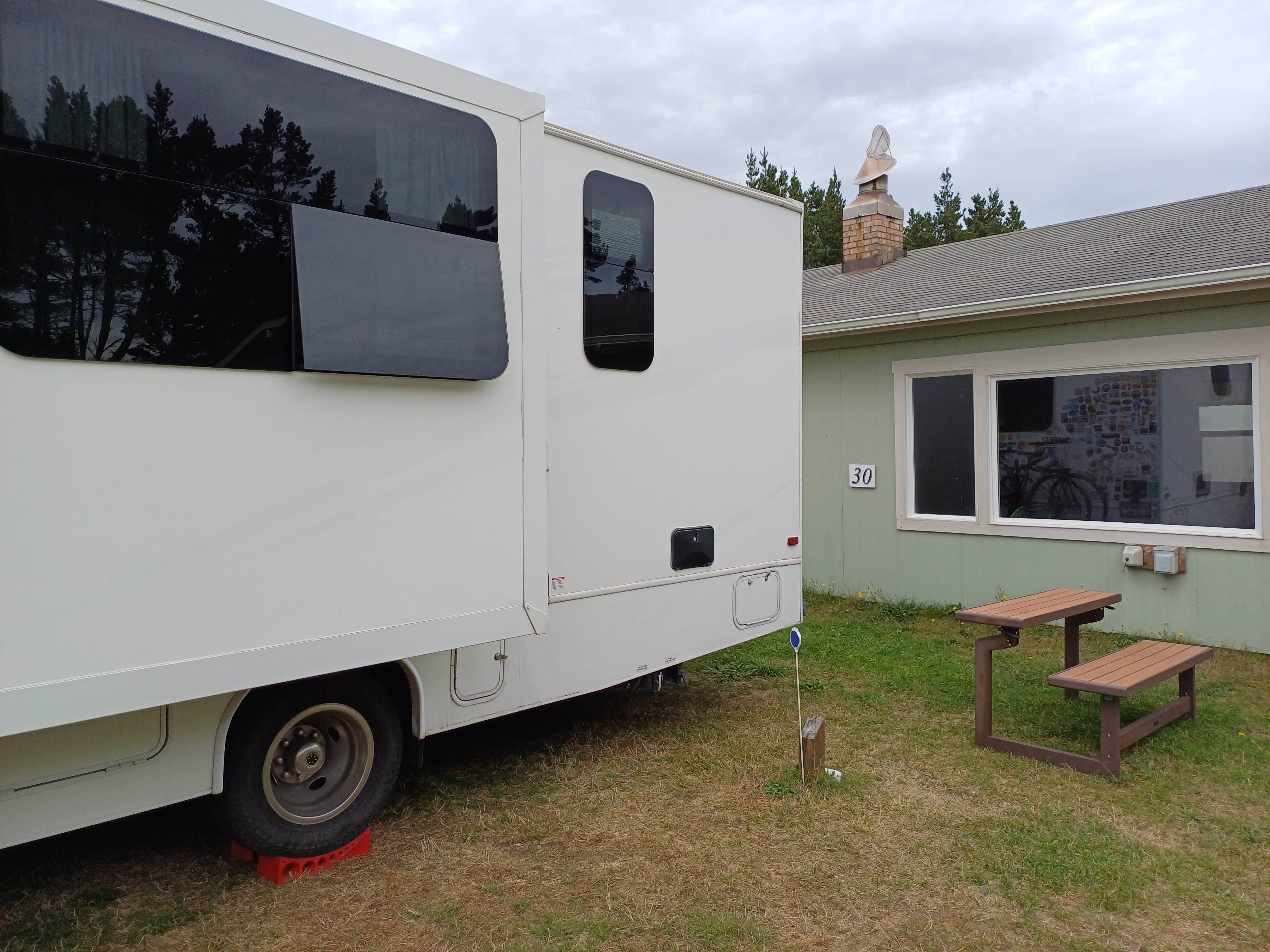 Laura M.'s photo of rv camping at Cedar to Surf Campground near Naselle, WA