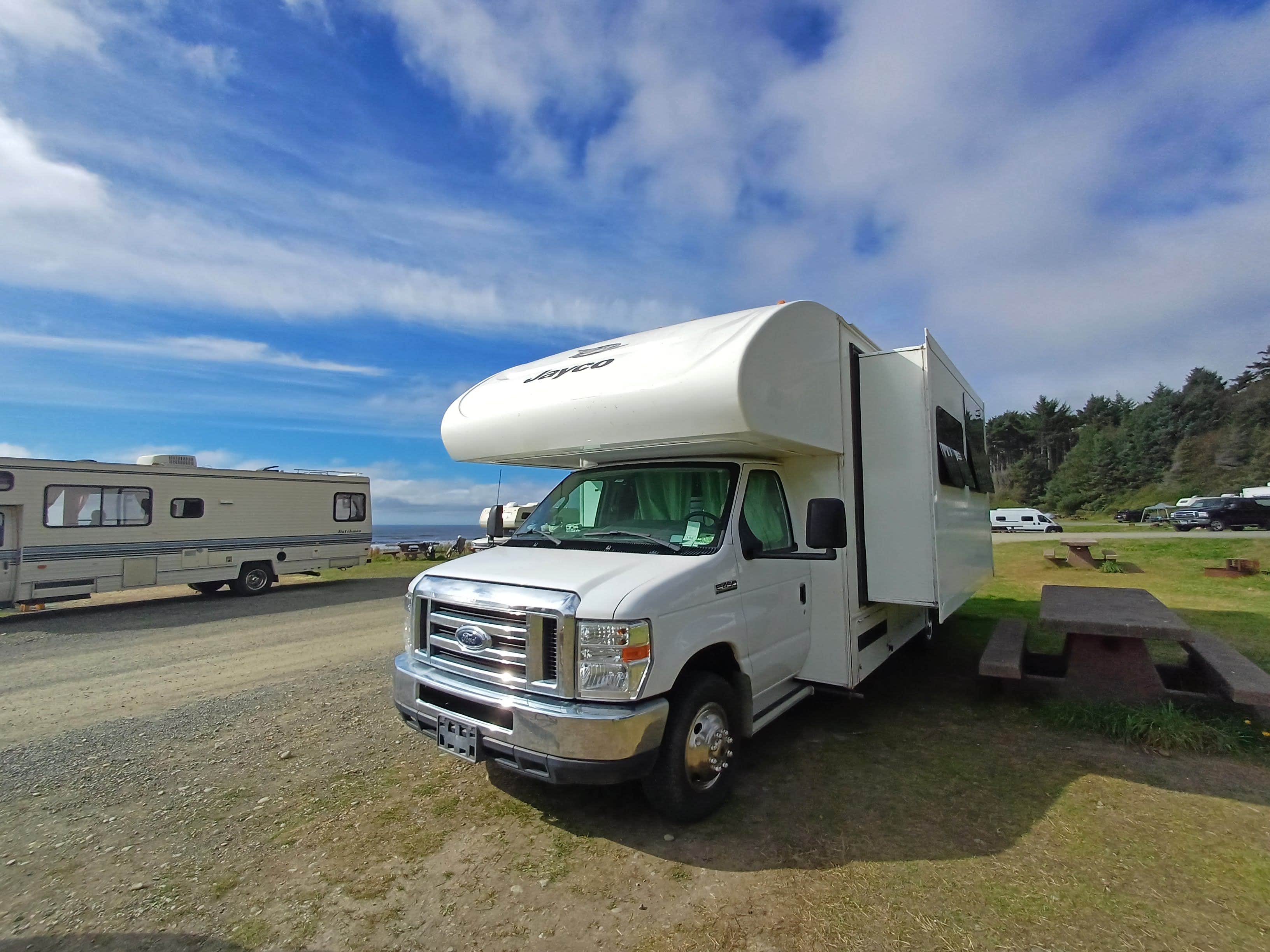 Laura M.'s photo of rv camping at South Beach Campground — Olympic National Park near Amanda Park, WA