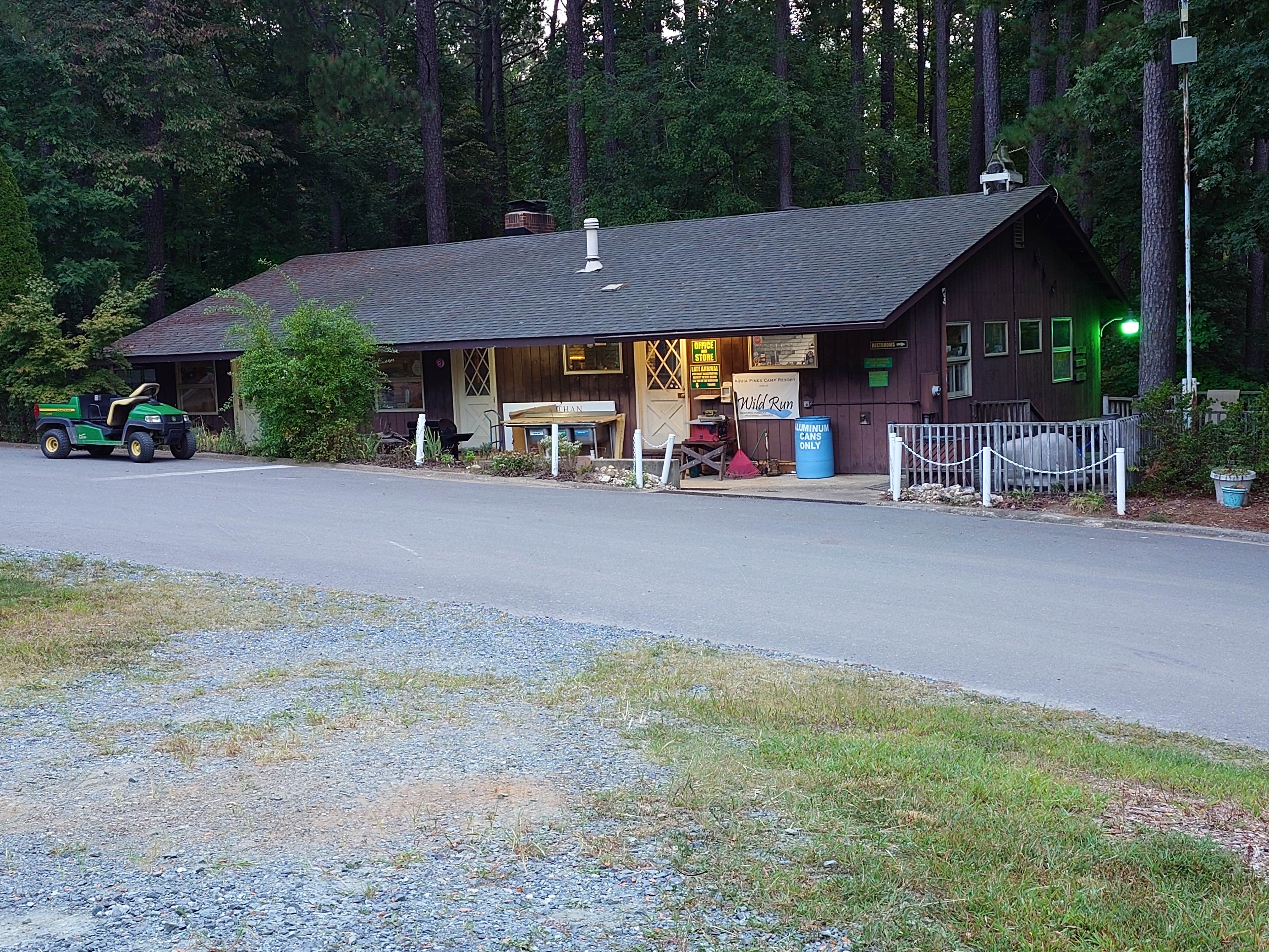Zu Y.&#x27;s photo of a cabin at Aquia Pines Campground near Chevy Chase, MD