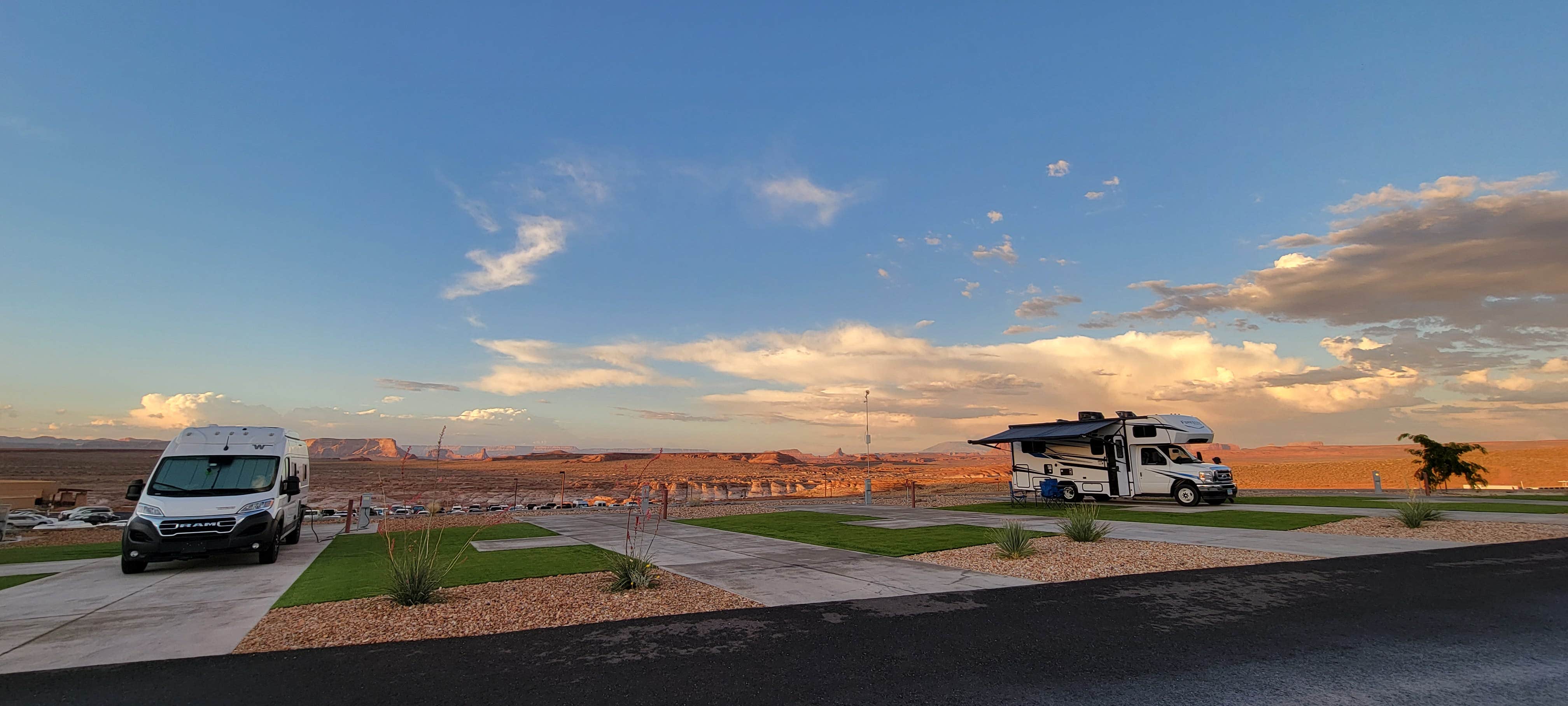 Zu Y.'s photo of rv camping at Antelope Point RV Park near Glen Canyon National Recreation Area