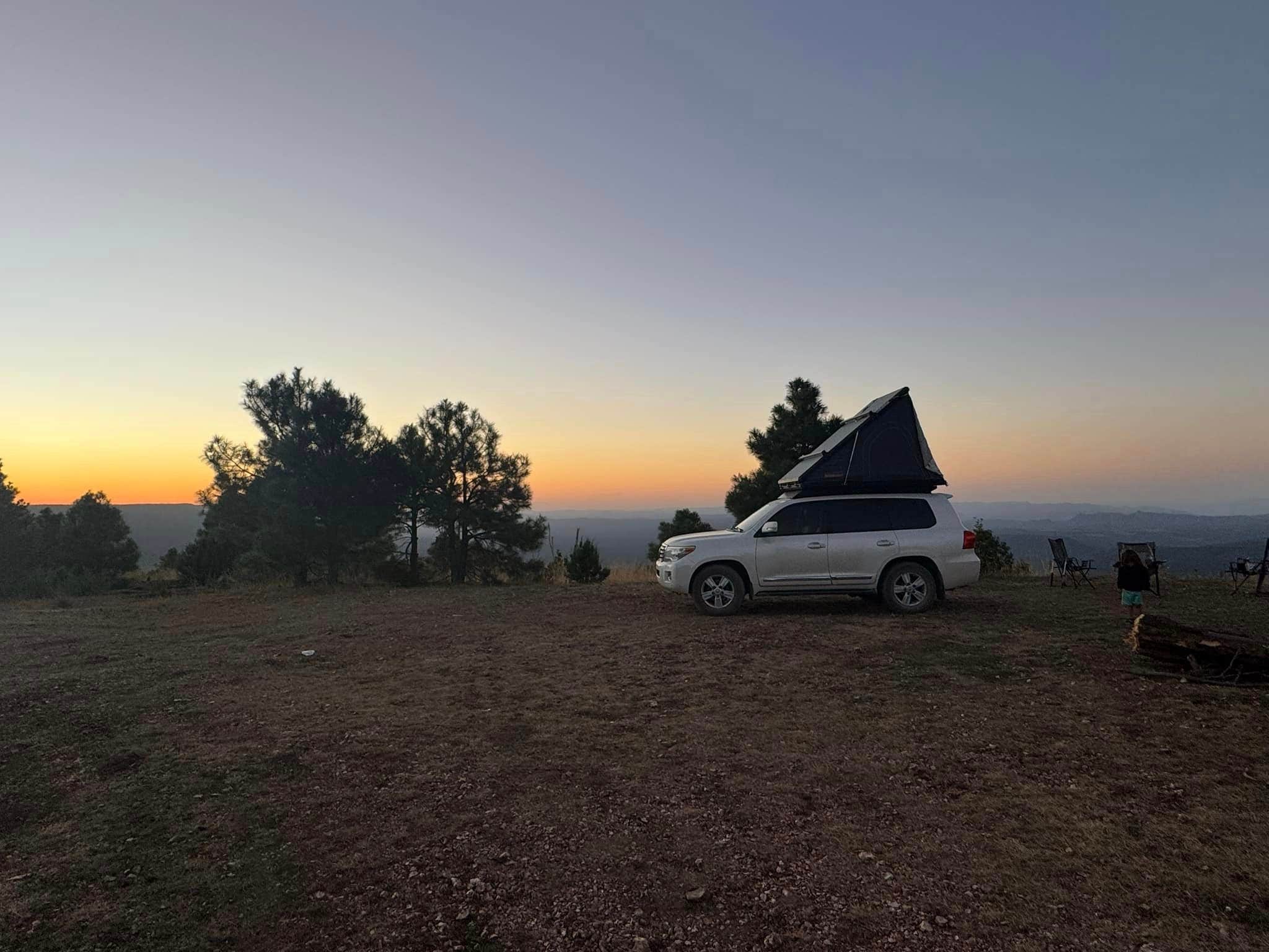 Bradley K.'s photo of a dispersed camping area at Molitor Spot Along Rim Road - Dispersed near Payson, AZ