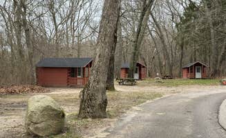 Lee D.'s photo of a cabin at Burlingame State Park Campground near Cobalt, CT