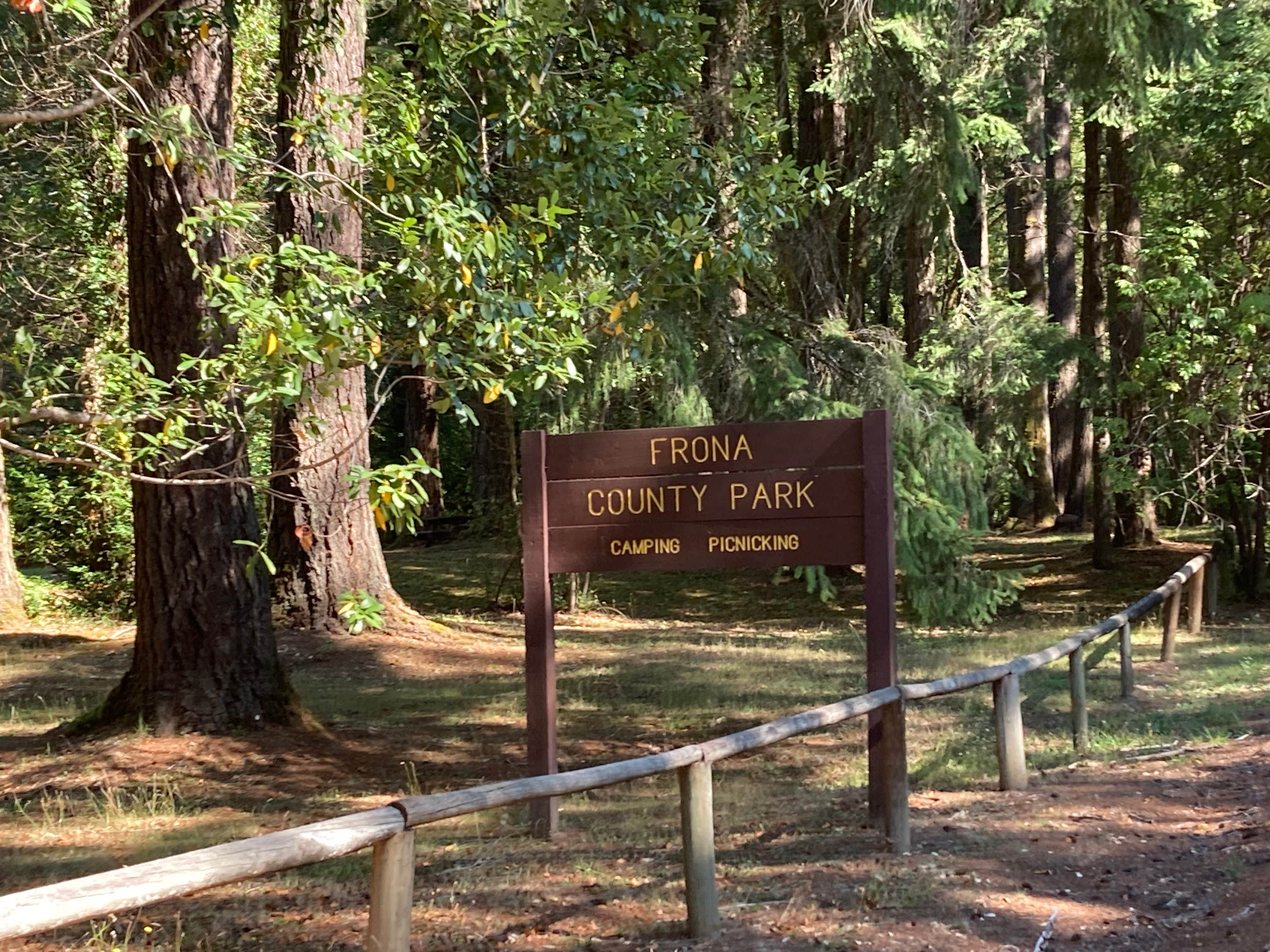 Camper-submitted photo at Frona County Park near Camas Valley, OR