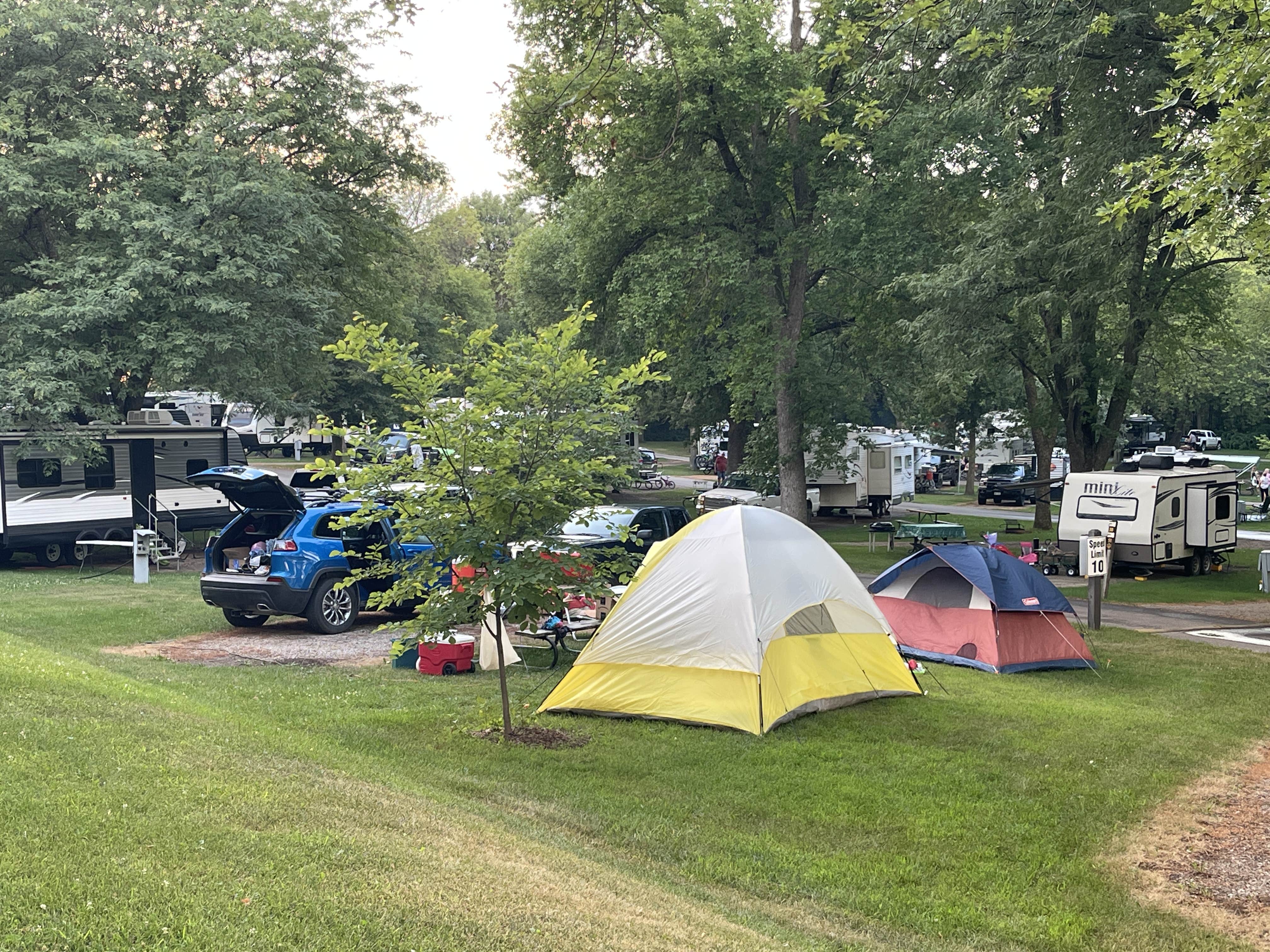 Camper-submitted photo at Clear Lake State Park Campground near Clear Lake, IA