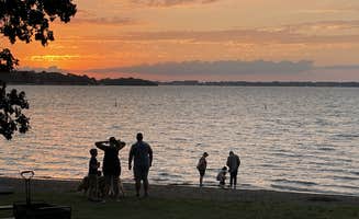 Lee D.'s photo of camping with pets at Clear Lake State Park Campground near Britt, IA