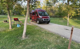 Lee D.'s photo of rv camping at COE Lake Sakakawea Downstream Campground near Stanton, ND
